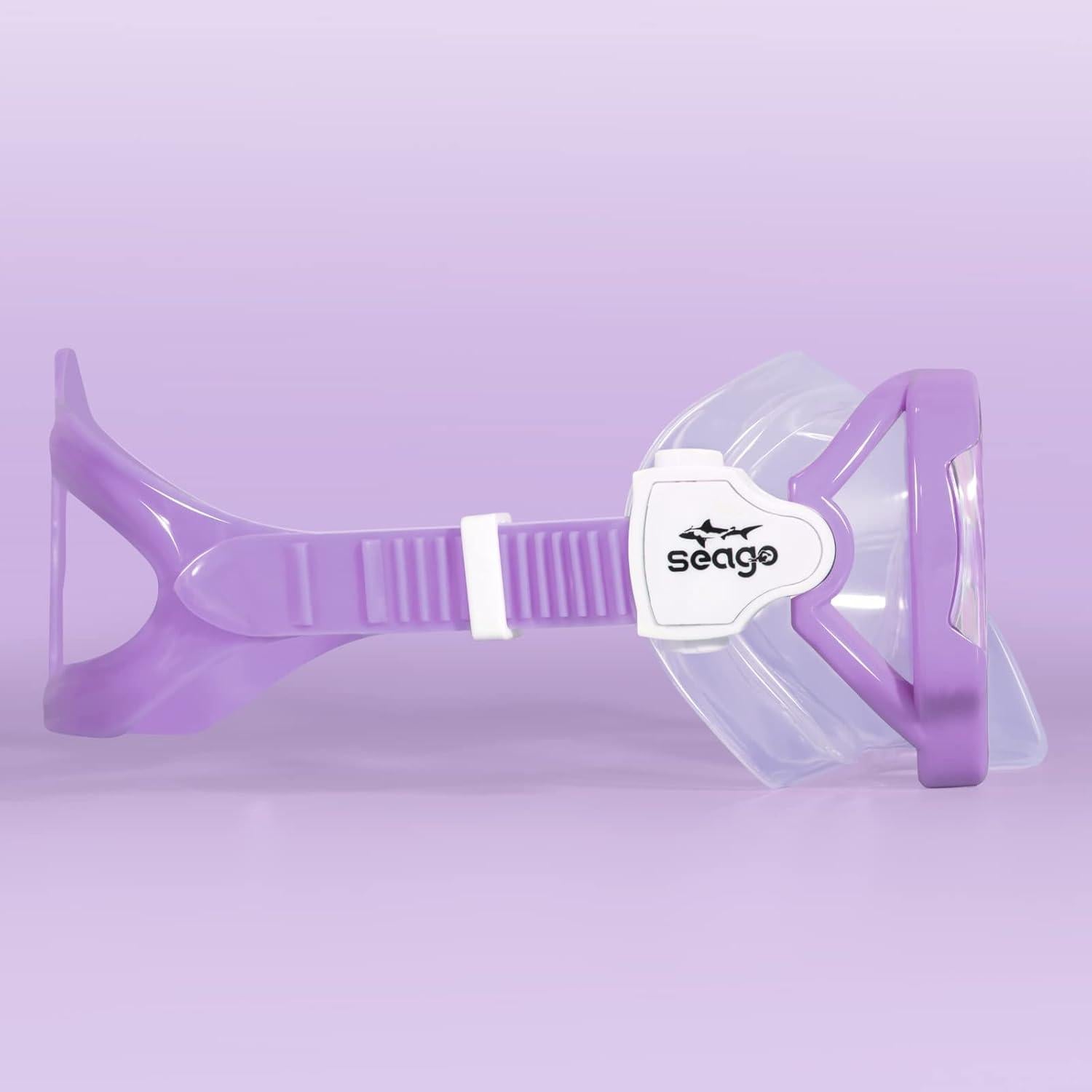 Máscara de Buceo Seago para Niños 5-15 Años Antivaho