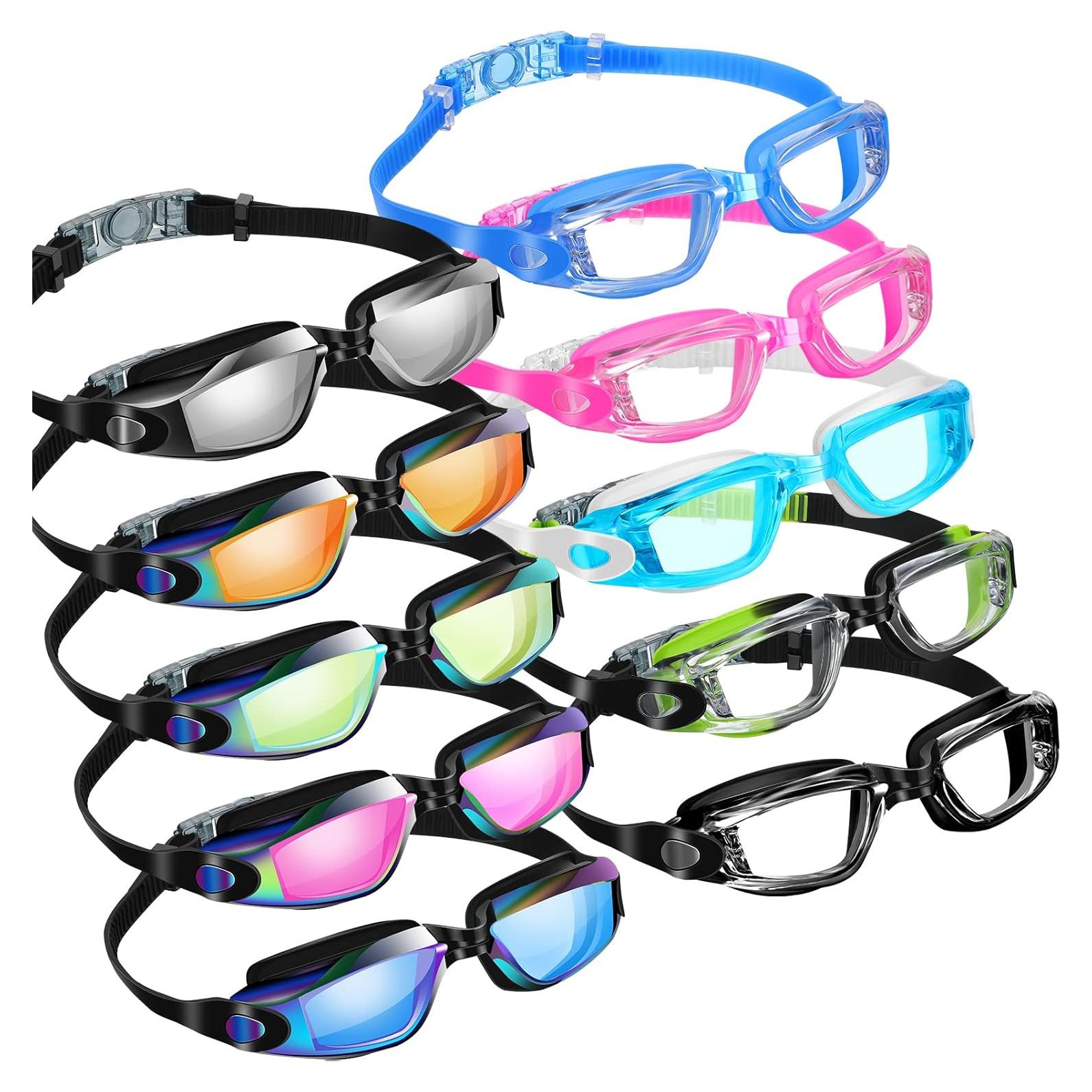 Gafas de Natación Treela 10 Pcs Antivaho Silicona Ajustables