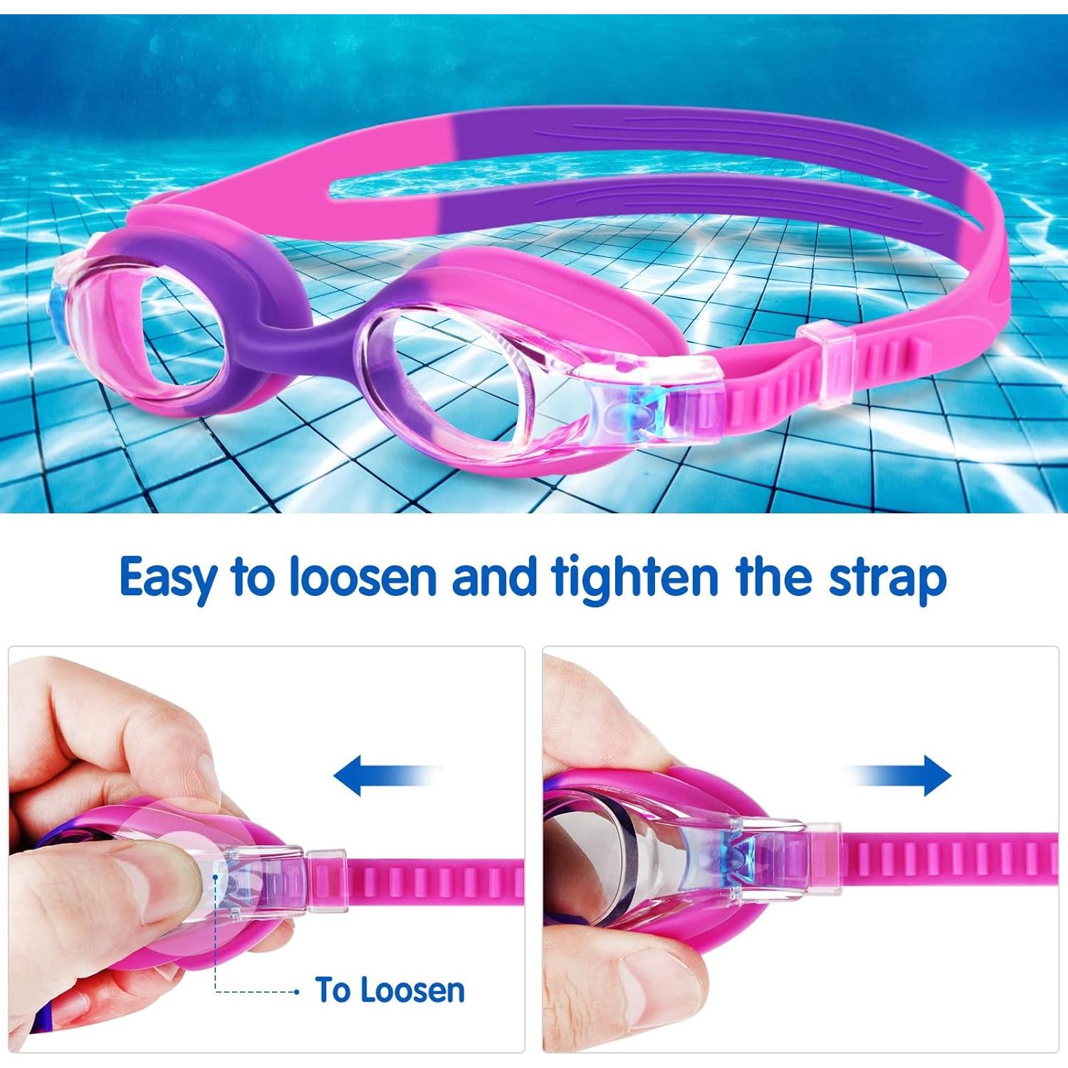 Gafas de Natación Starweh Kids - 2 Paquetes Antiempañantes