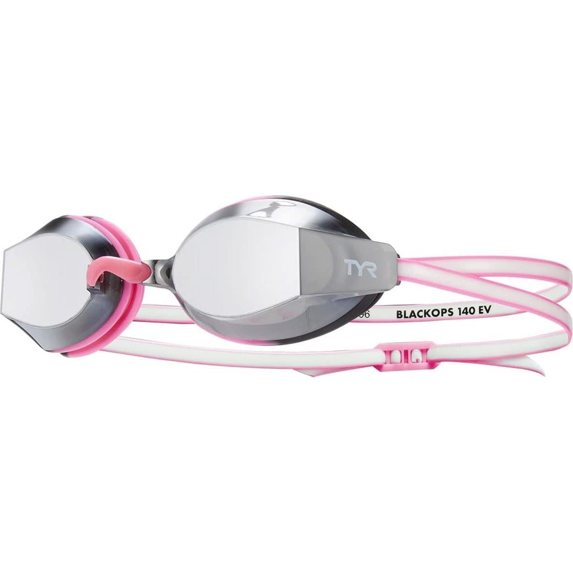 Gafas de natación espejadas TYR Black Ops 140 EV ajuste femenino