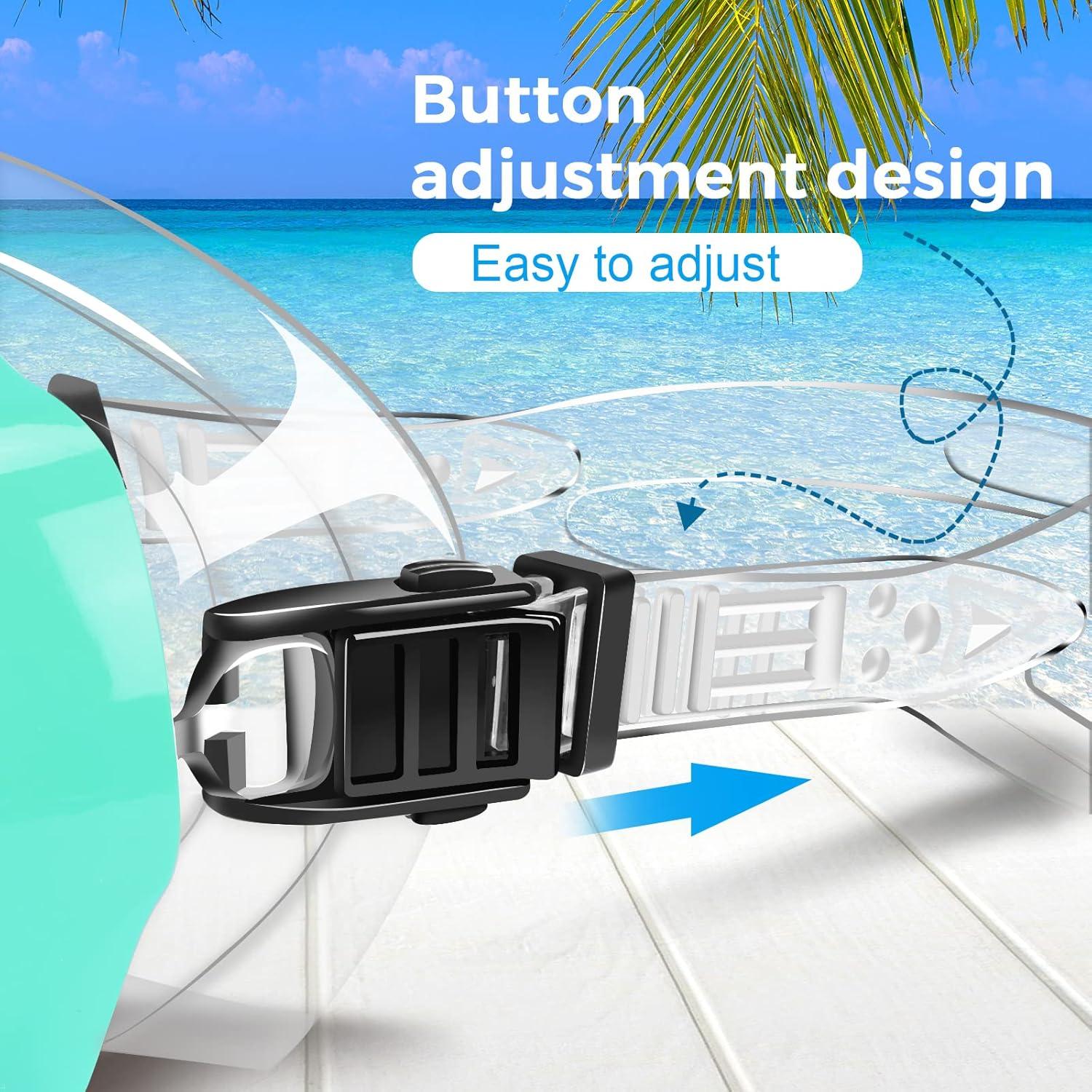 Gafas de Natación Supertrip para Adultos - Paquete de 2, Vidrio Templado