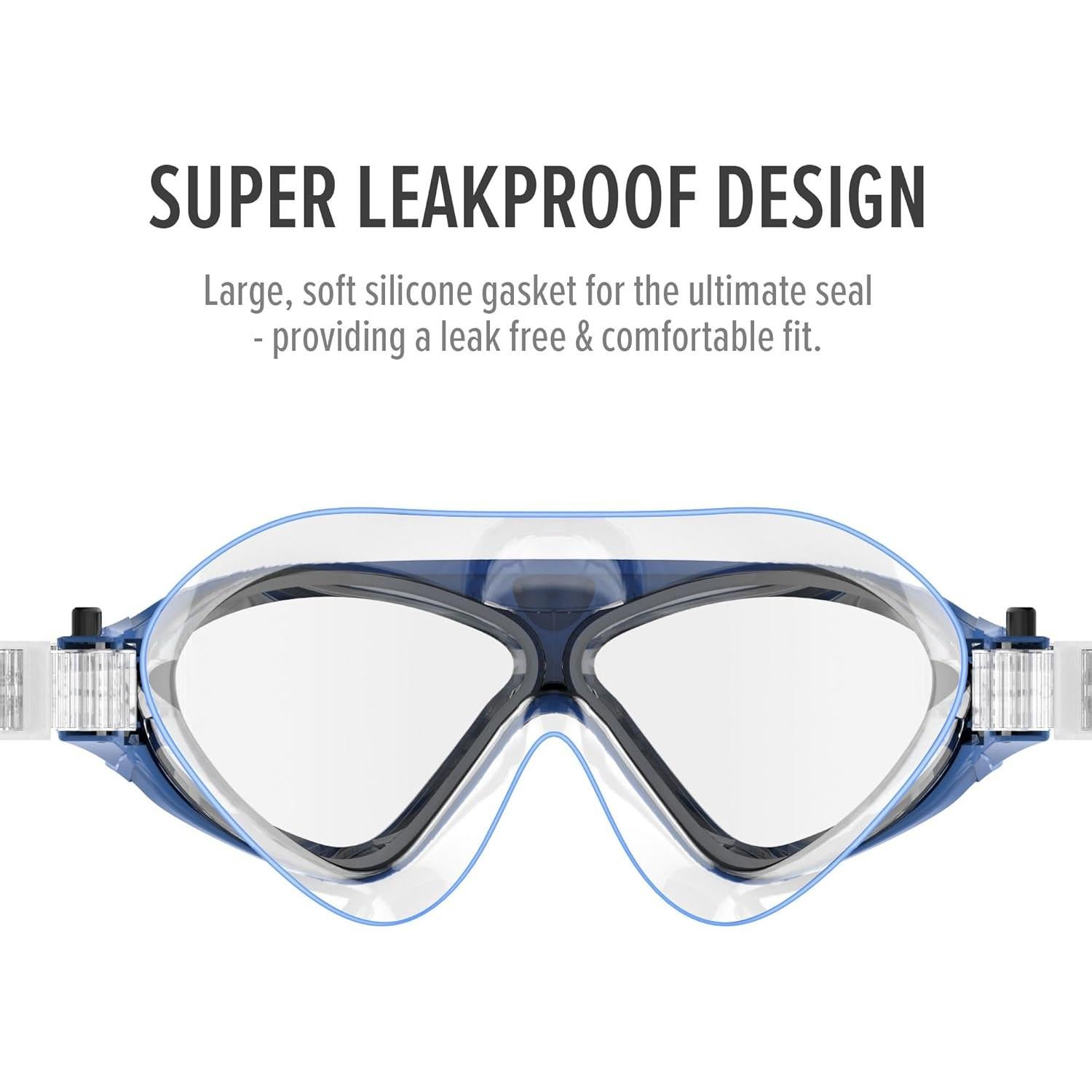 Máscara de Natación OutdoorMaster Manta Antivaho Impermeable