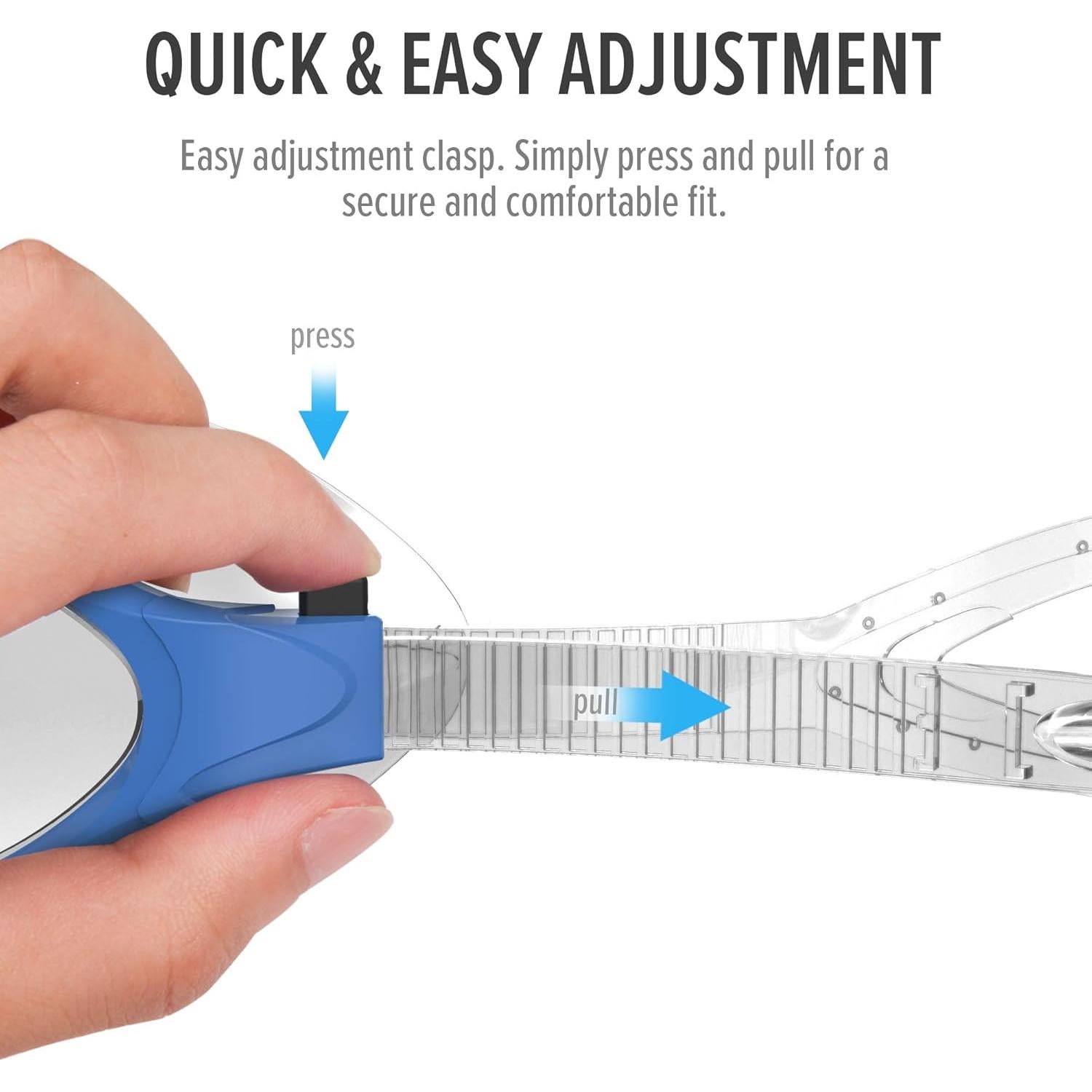 Máscara de Natación OutdoorMaster Manta Antivaho Impermeable