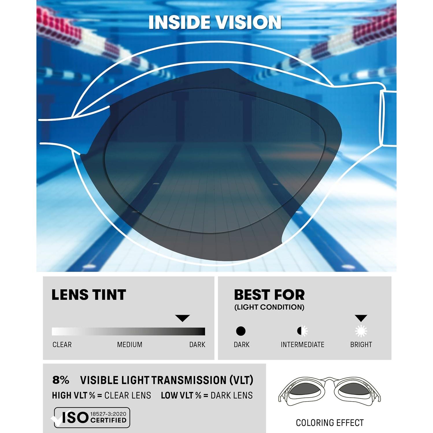 Gafas de Natación ARENA Air-Speed Unisex Anti-Niebla