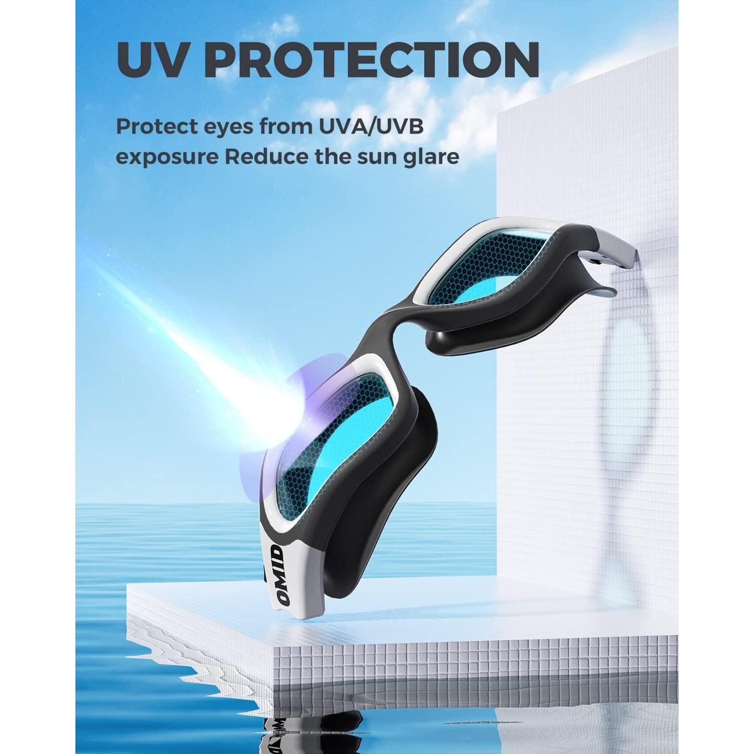 Gafas de natación OMID P2 Lite anti-vaho para adultos