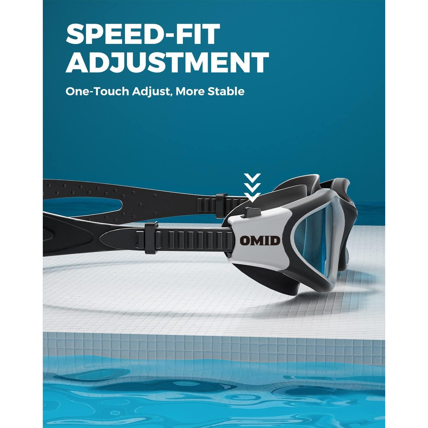 Gafas de natación OMID P2 Lite anti-vaho para adultos