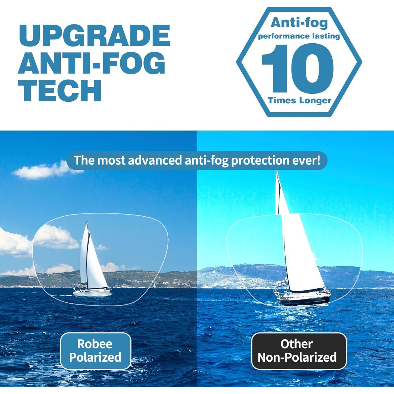 Gafas de natación Robee G1 polarizadas Blue Hawaii