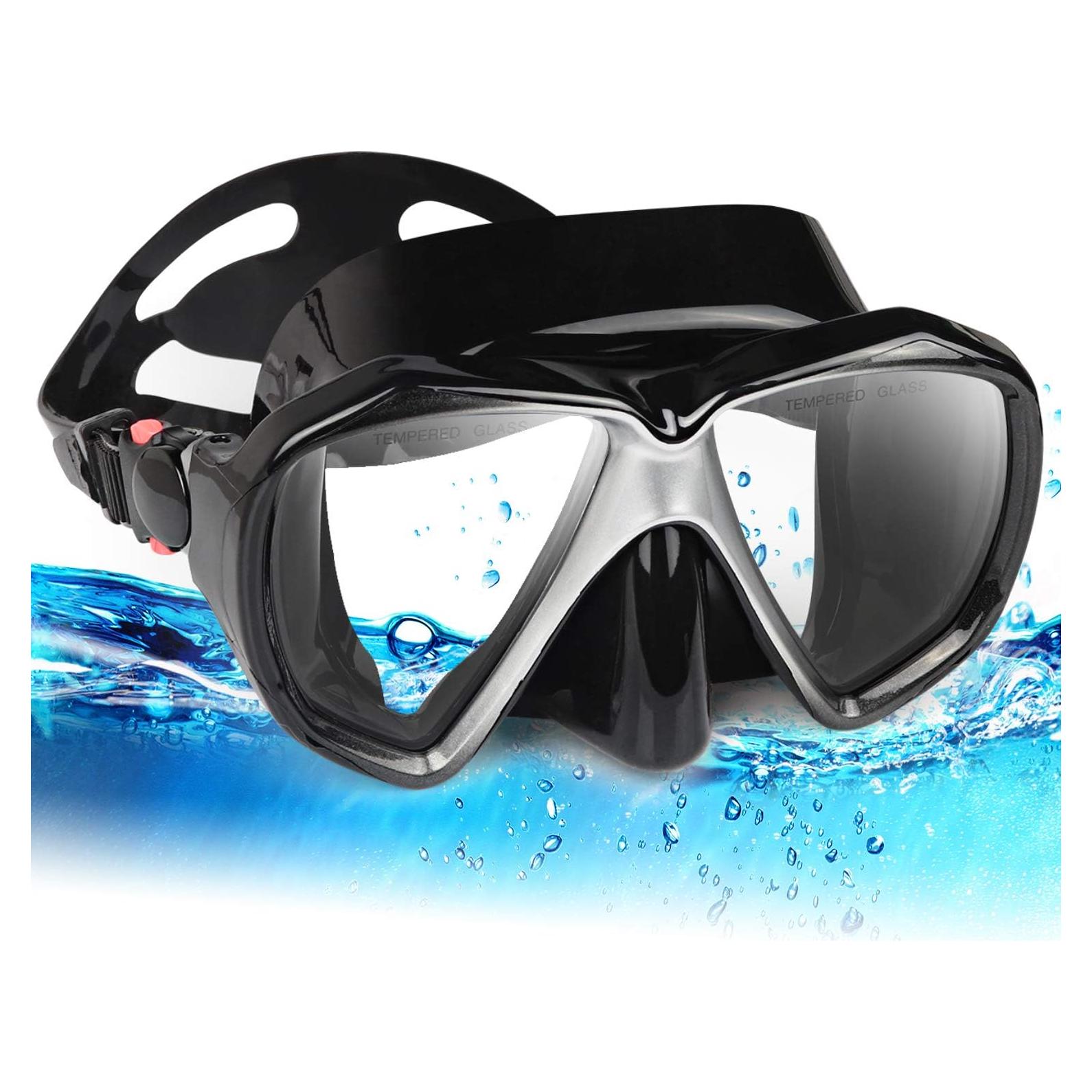 Máscara de Buceo EXP VISION EX-2700 Antivaho 180° para Adultos