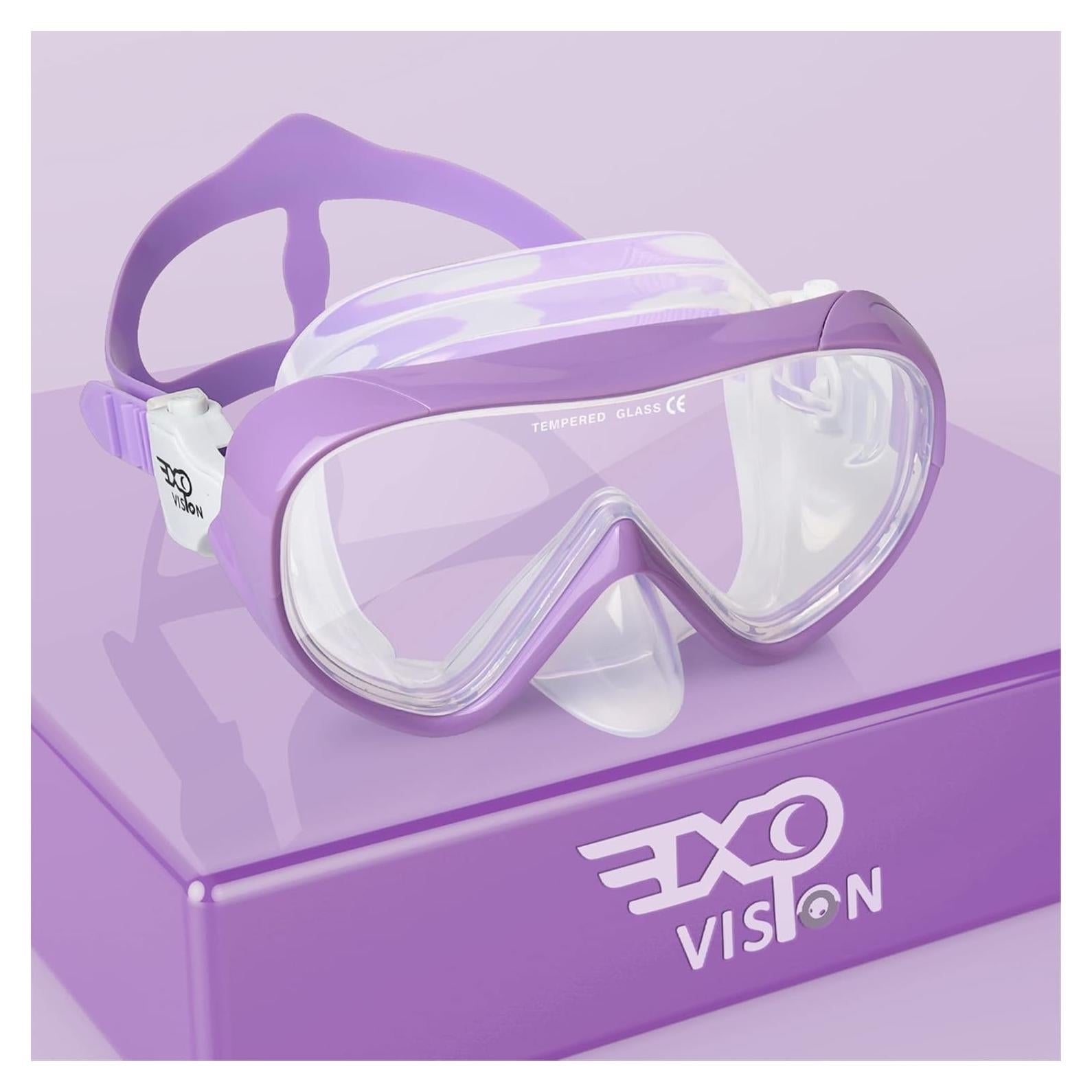 Máscara de Buceo para Niños EXP VISION 1700k Antivaho