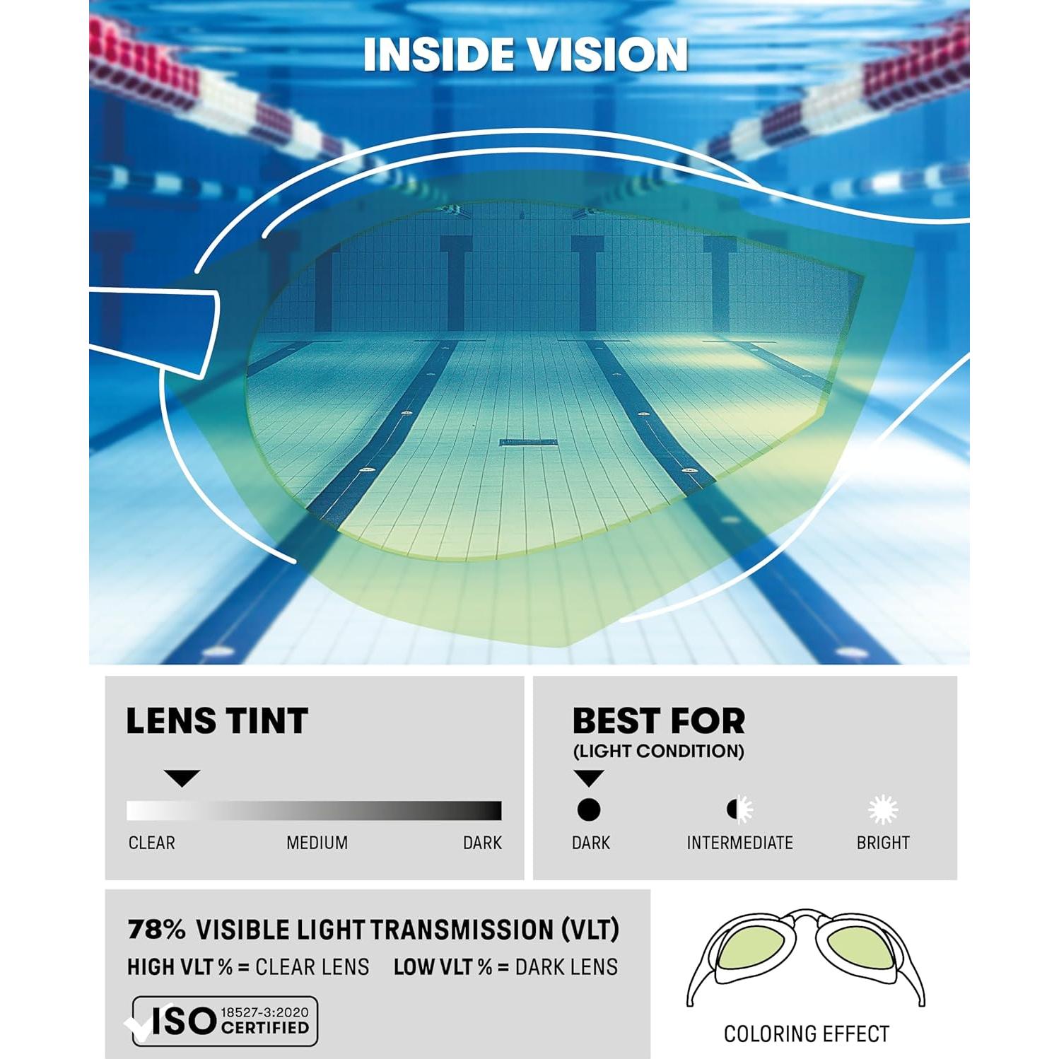 Gafas de Natación Arena Cobra Ultra Swipe Unisex Anti-Vaho