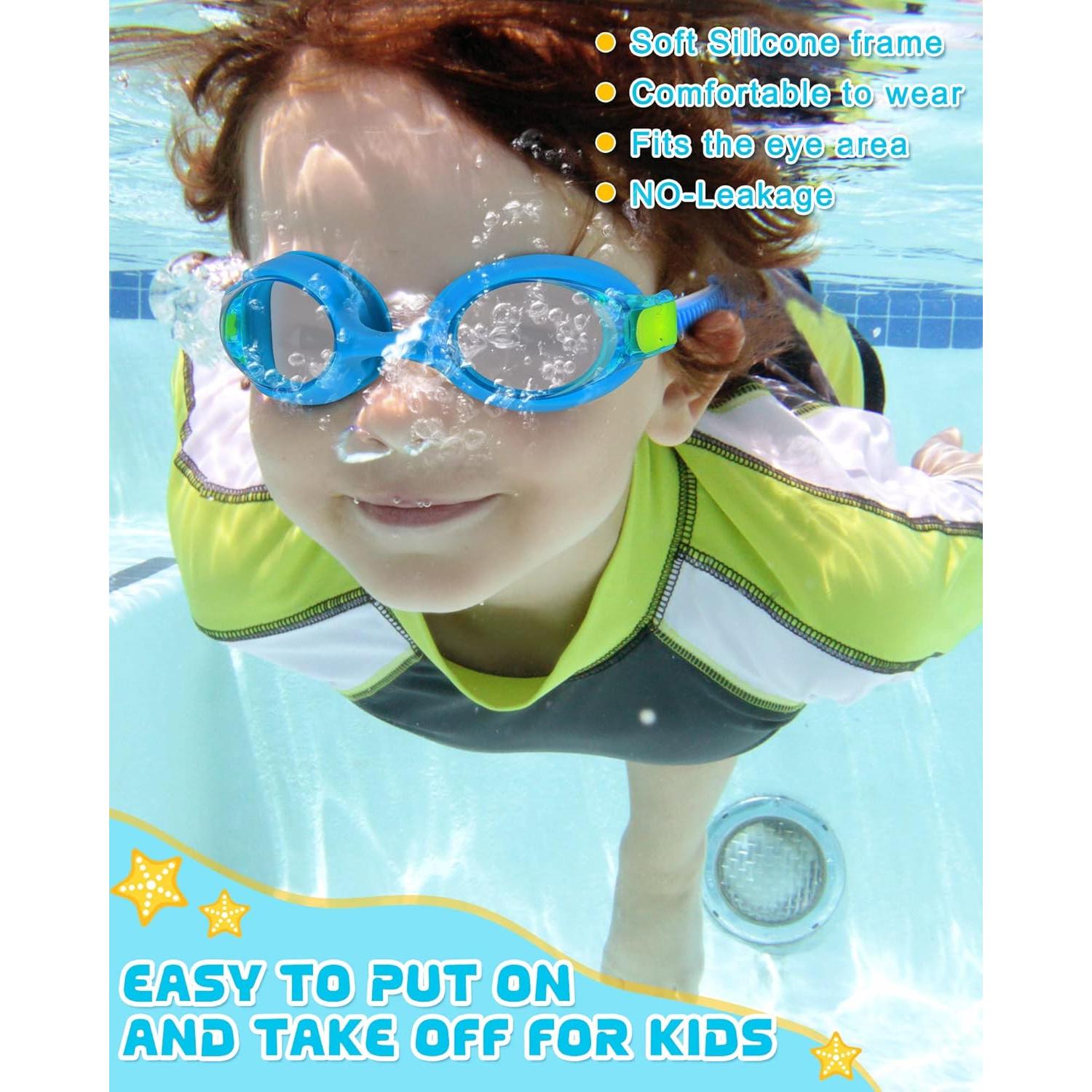 Gafas de Natación Hoteam para Niños 24 Pares Anti-Vaho