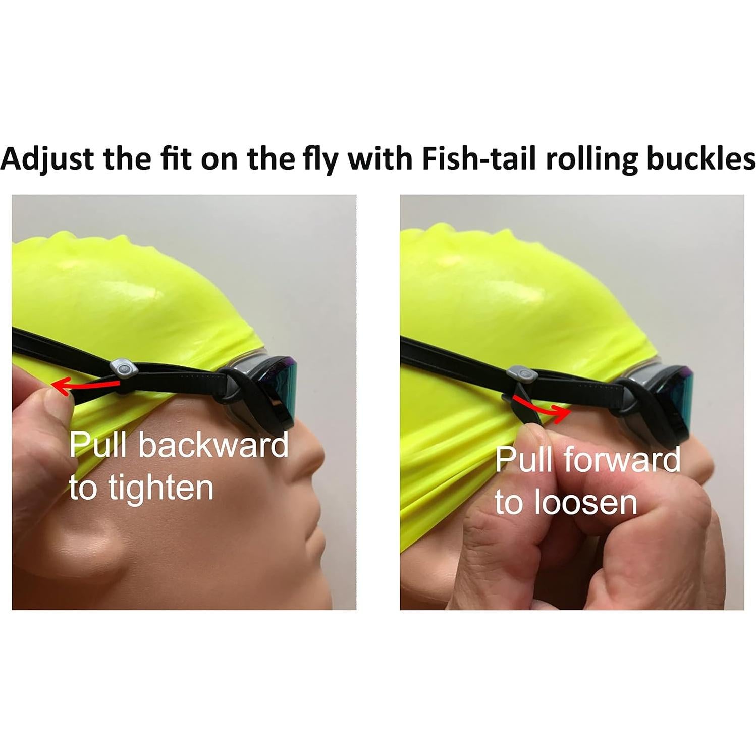 Gafas de natación Snake & Pig Basilisk - Ajuste cómodo para todos