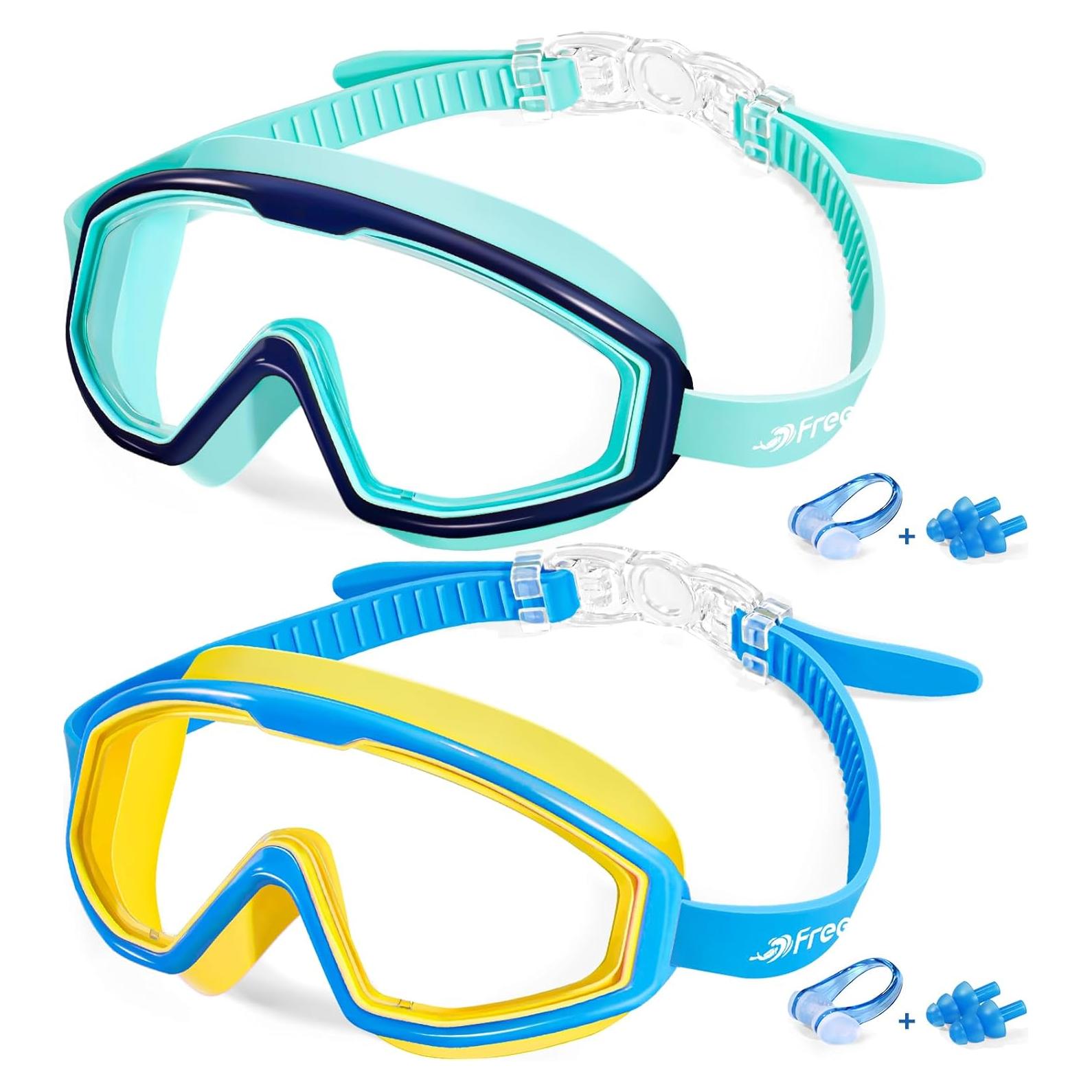 Gafas de Natación Freela para Niños 3-15 Años Antivaho UV
