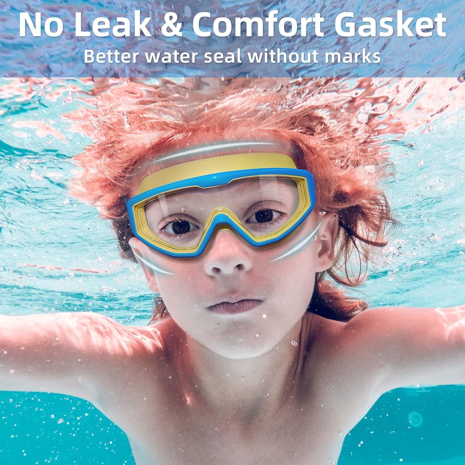 Gafas de Natación Freela para Niños 3-15 Años Antivaho UV