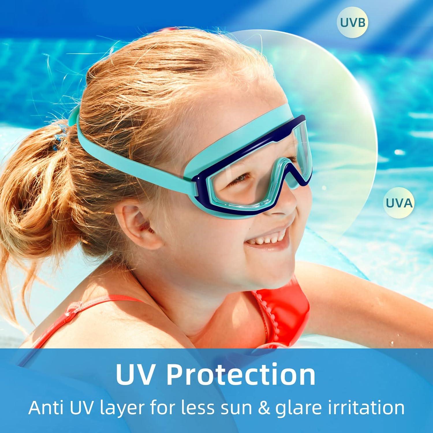 Gafas de Natación Freela para Niños 3-15 Años Antivaho UV