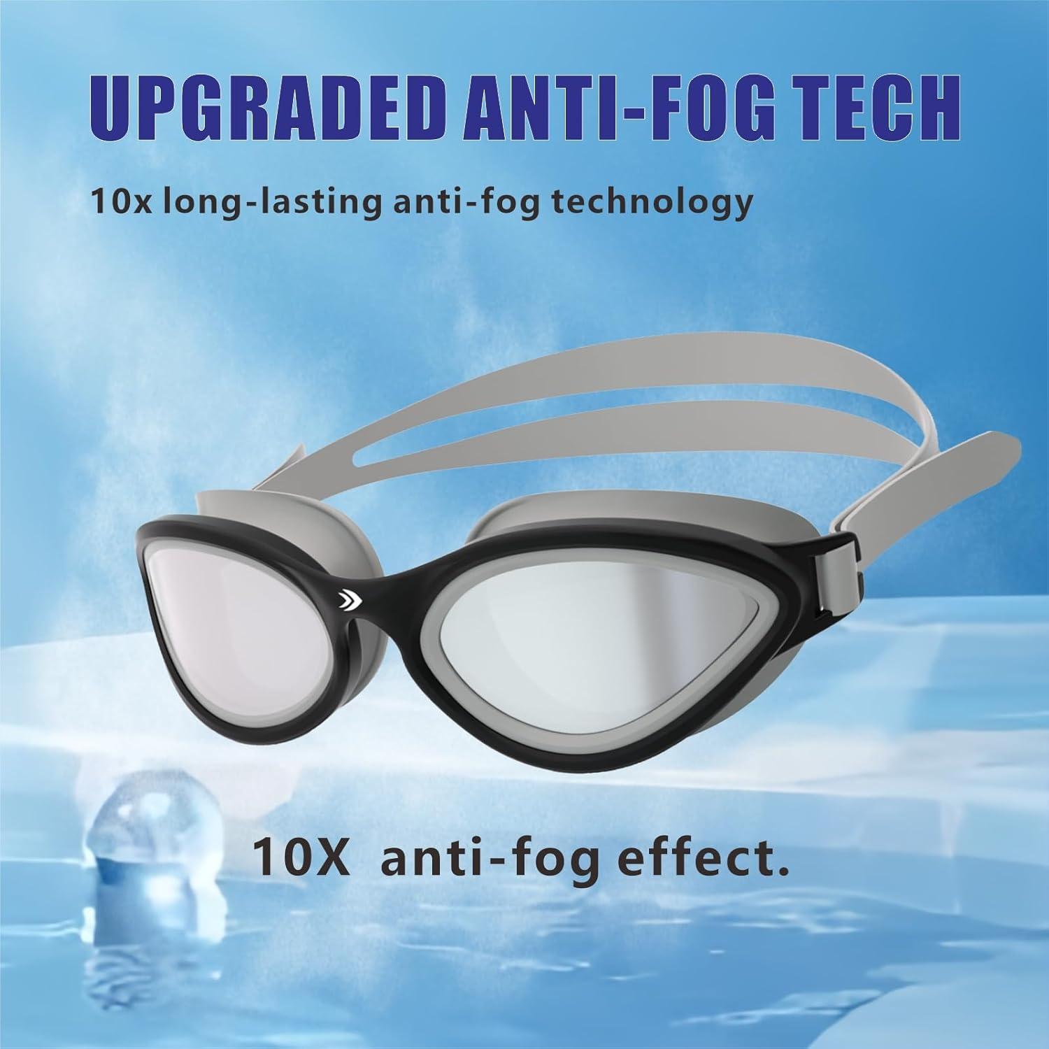 Gafas de natación Longsail polarizadas con protección UV y antiempañante