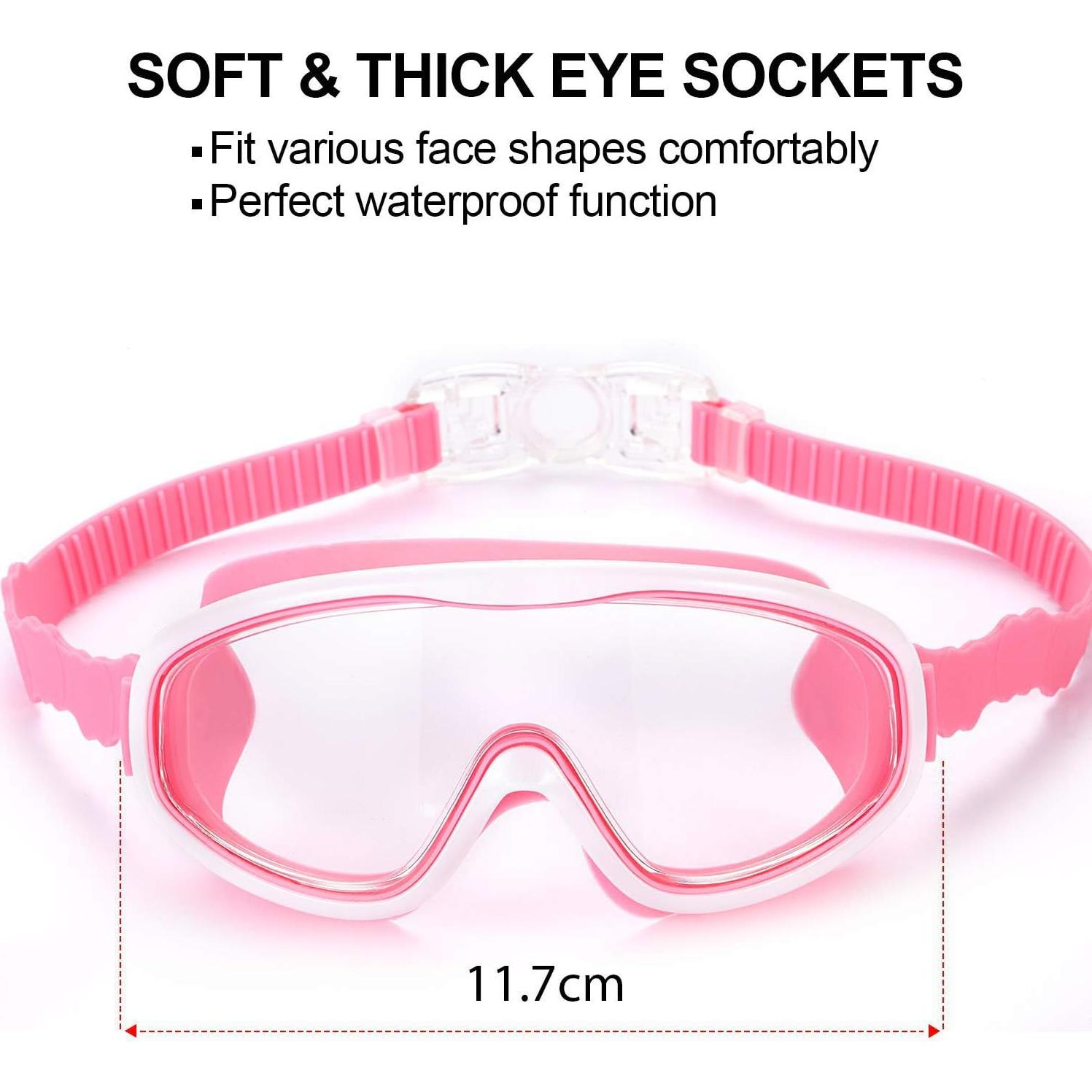Gafas de Natación Yizerel para Niños x2 - Antivaho y UV