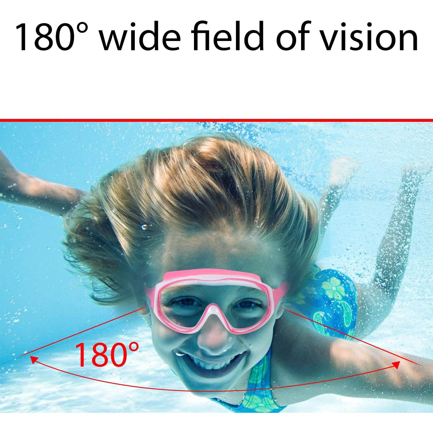 Gafas de Natación Yizerel para Niños x2 - Antivaho y UV