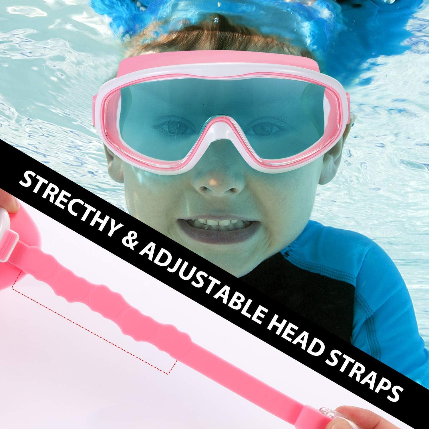 Gafas de Natación Yizerel para Niños x2 - Antivaho y UV