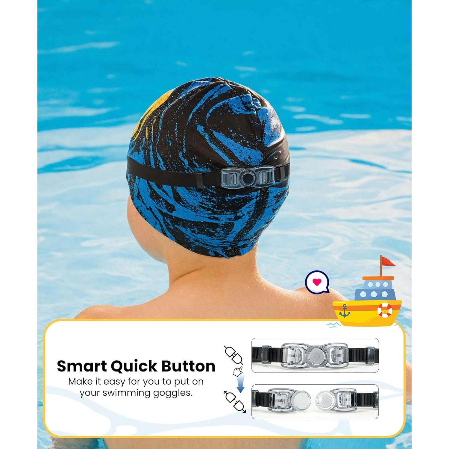 Gafas de natación CIFOYA para niños, paquete de 3, UV400