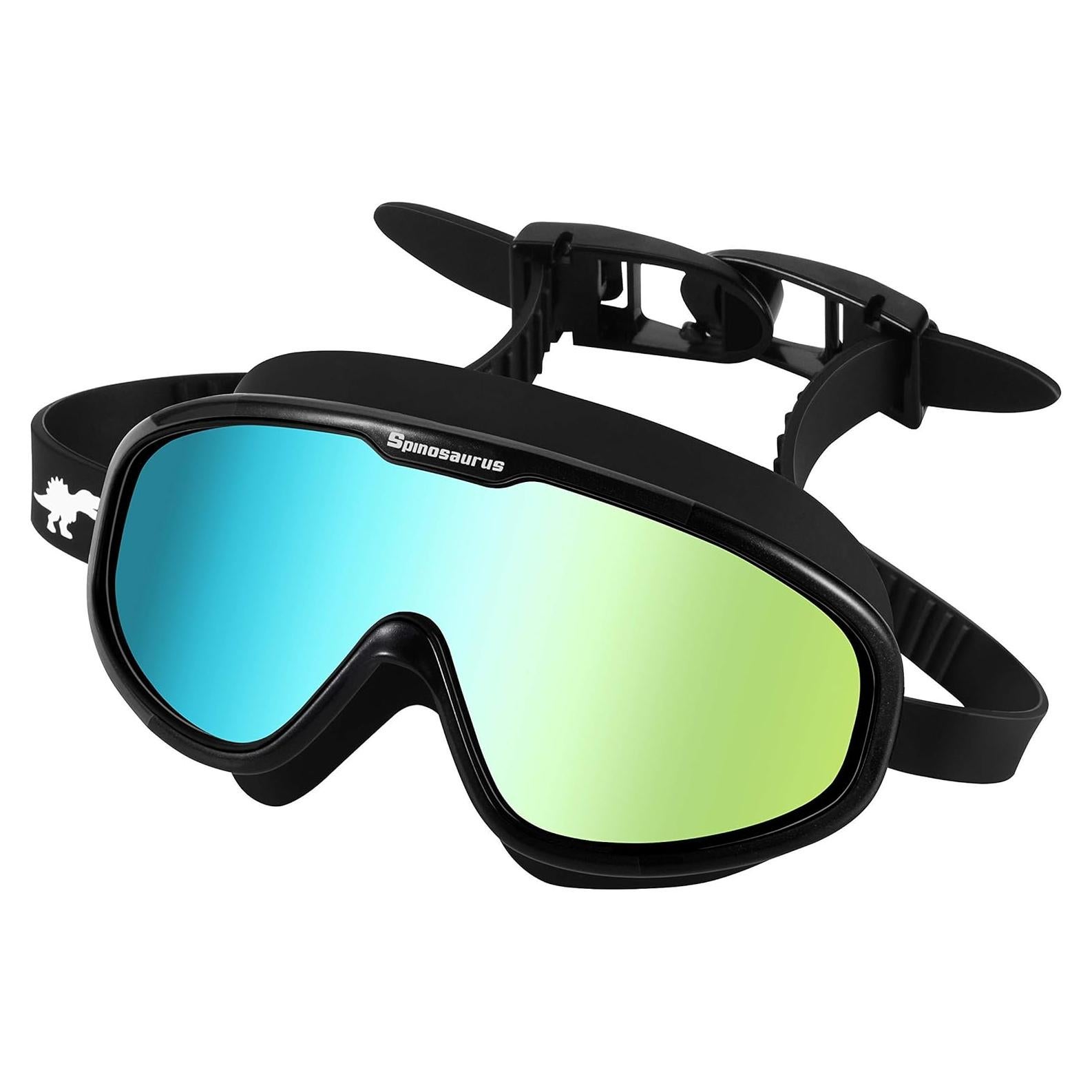 Gafas de Natación Spinosaurus Anti UV y Antiniebla para Adultos