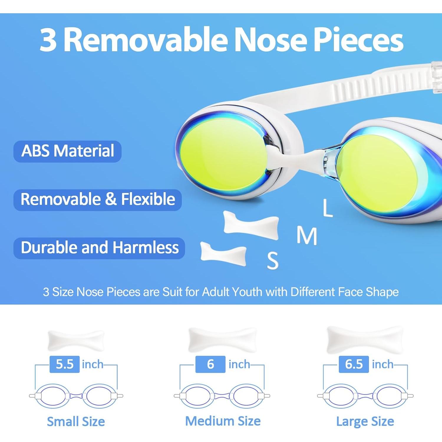 Gafas de Natación para Niños Water Space - 2 Piezas, UV Antivaho