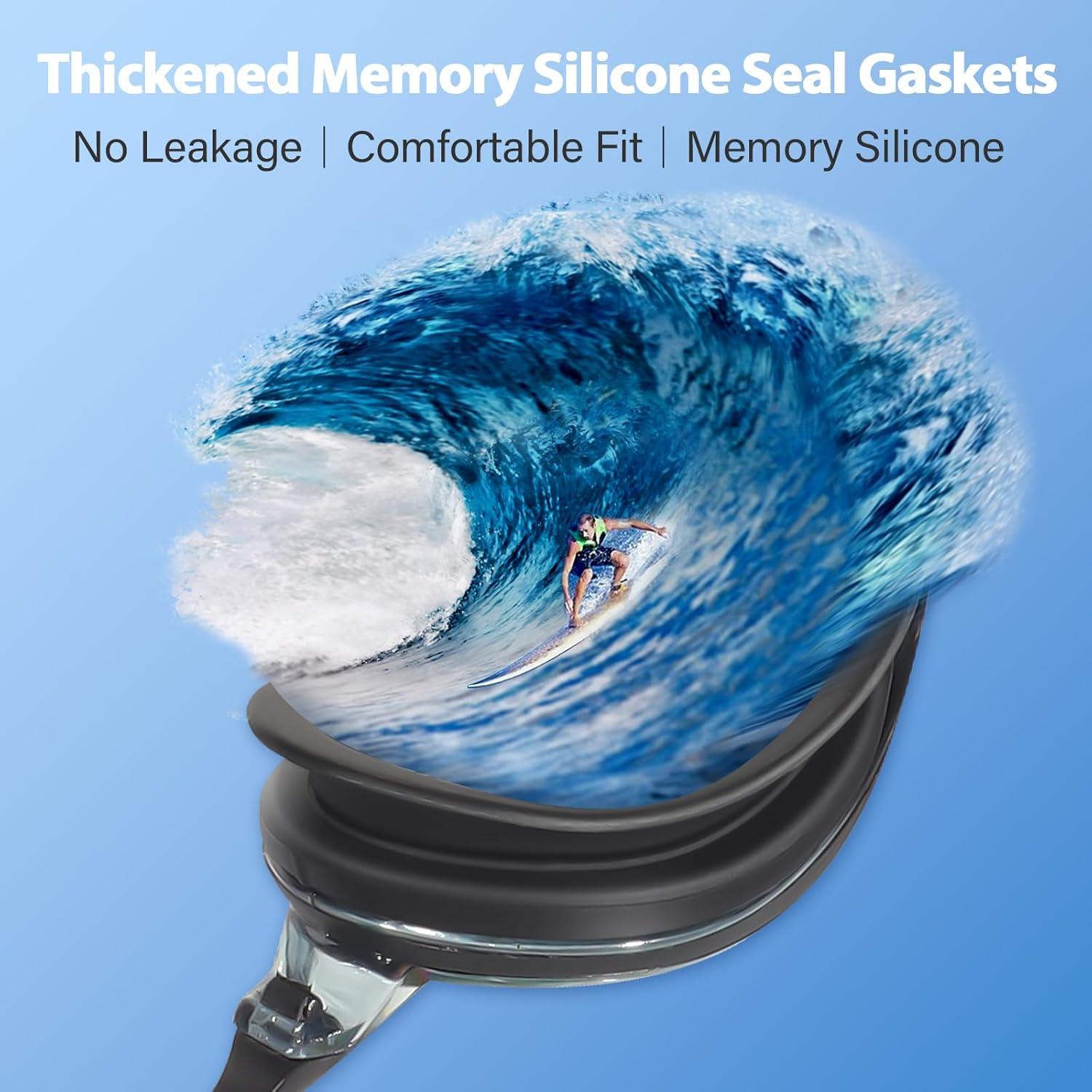 Gafas de Natación para Niños Water Space - 2 Piezas, UV Antivaho