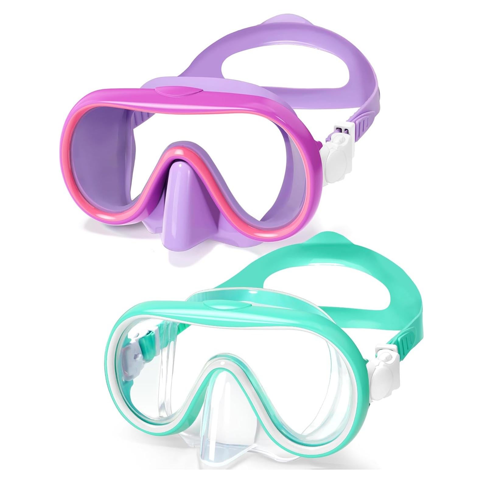 Gafas de Natación Seago para Niños 6-14 Años con Cubierta Nasal