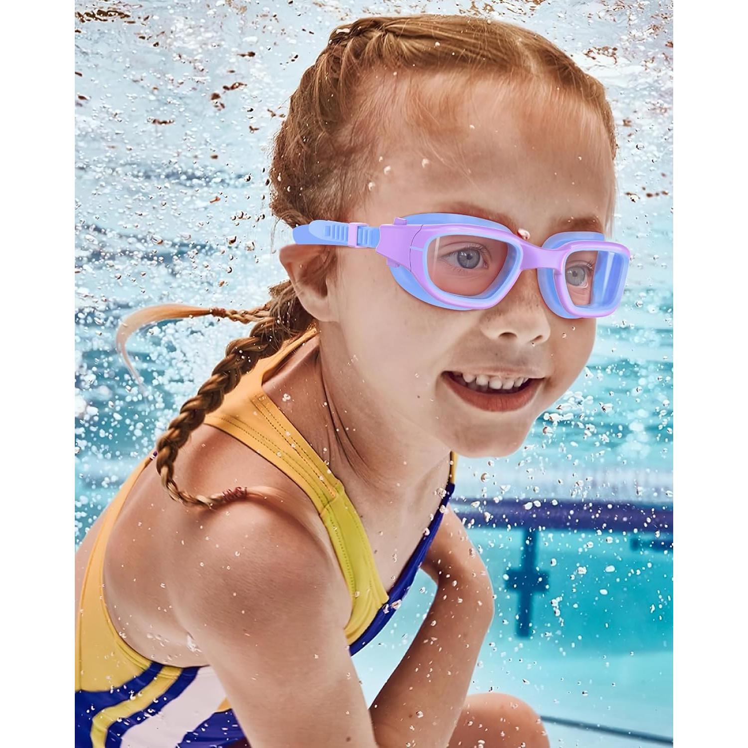 Gafas de natación para niños Zeligerstar 6-14 años UV anti-vaho