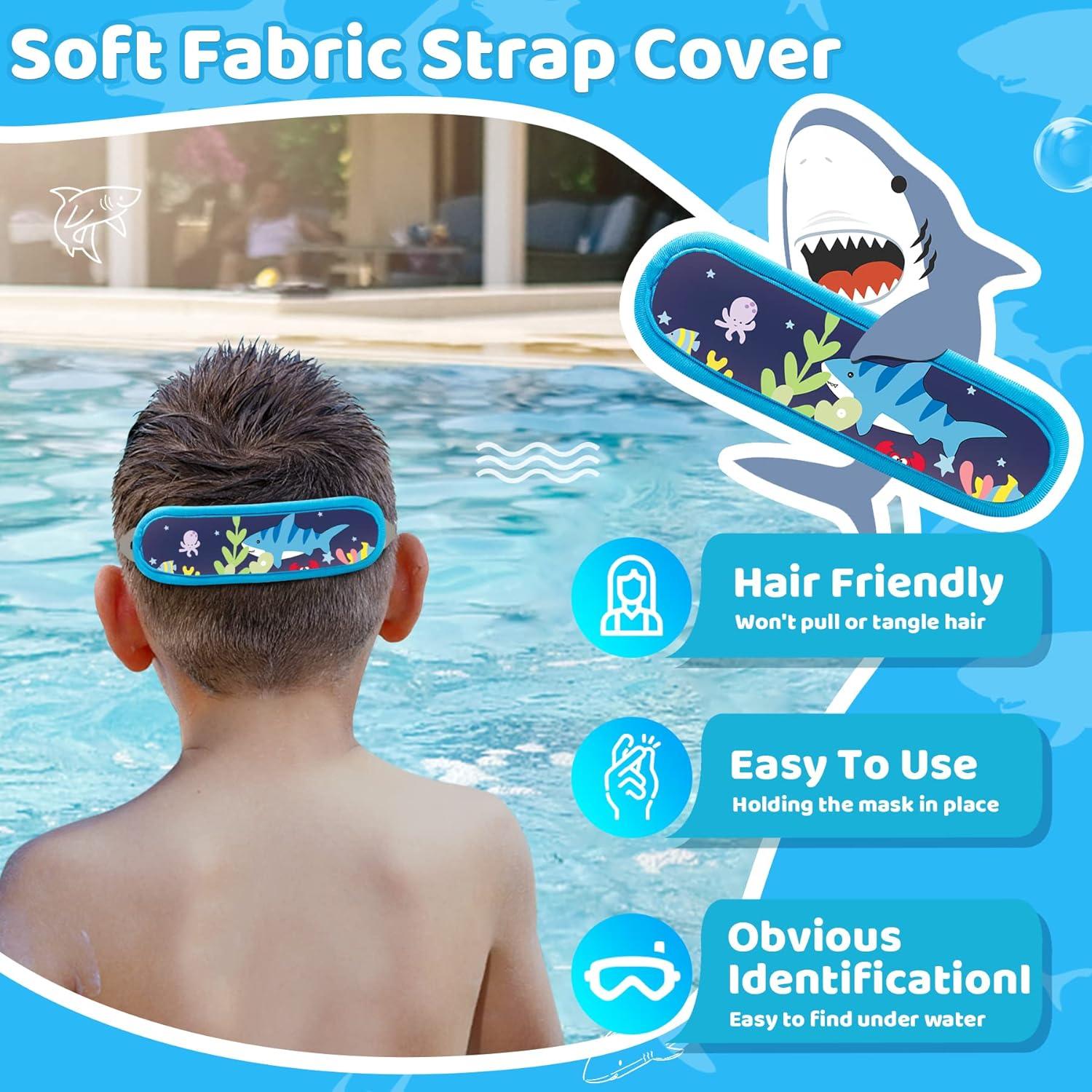 Gafas de natación Vvinca Kids anti-vaho y sin fugas