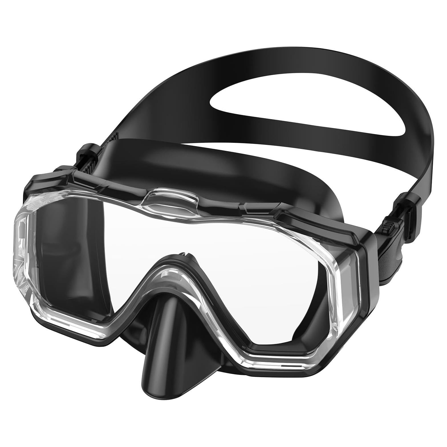 Gafas de natación WSTOO con 3 lentes HD y cubierta nasal