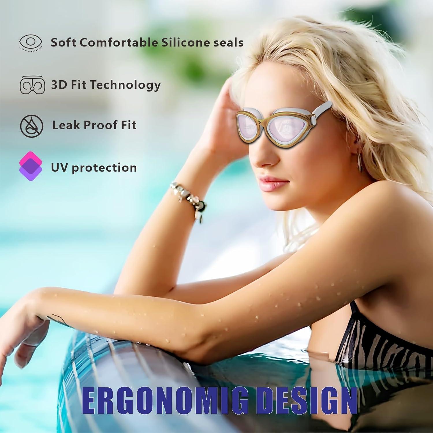 Gafas de Natación Longsail Polarizadas Antivaho UV Unisex