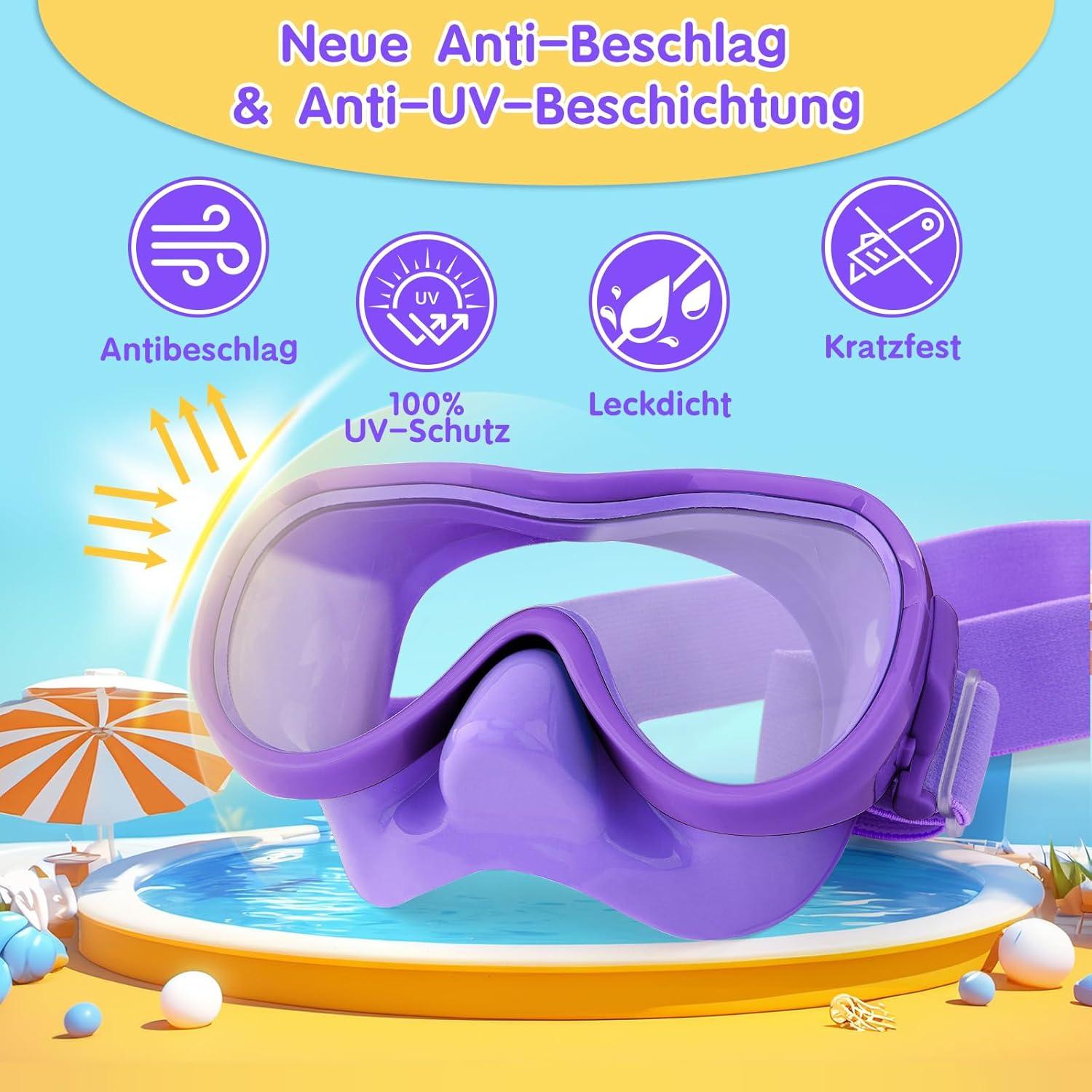 Gafas de natación para niños iGym Ms1415 con snorkel