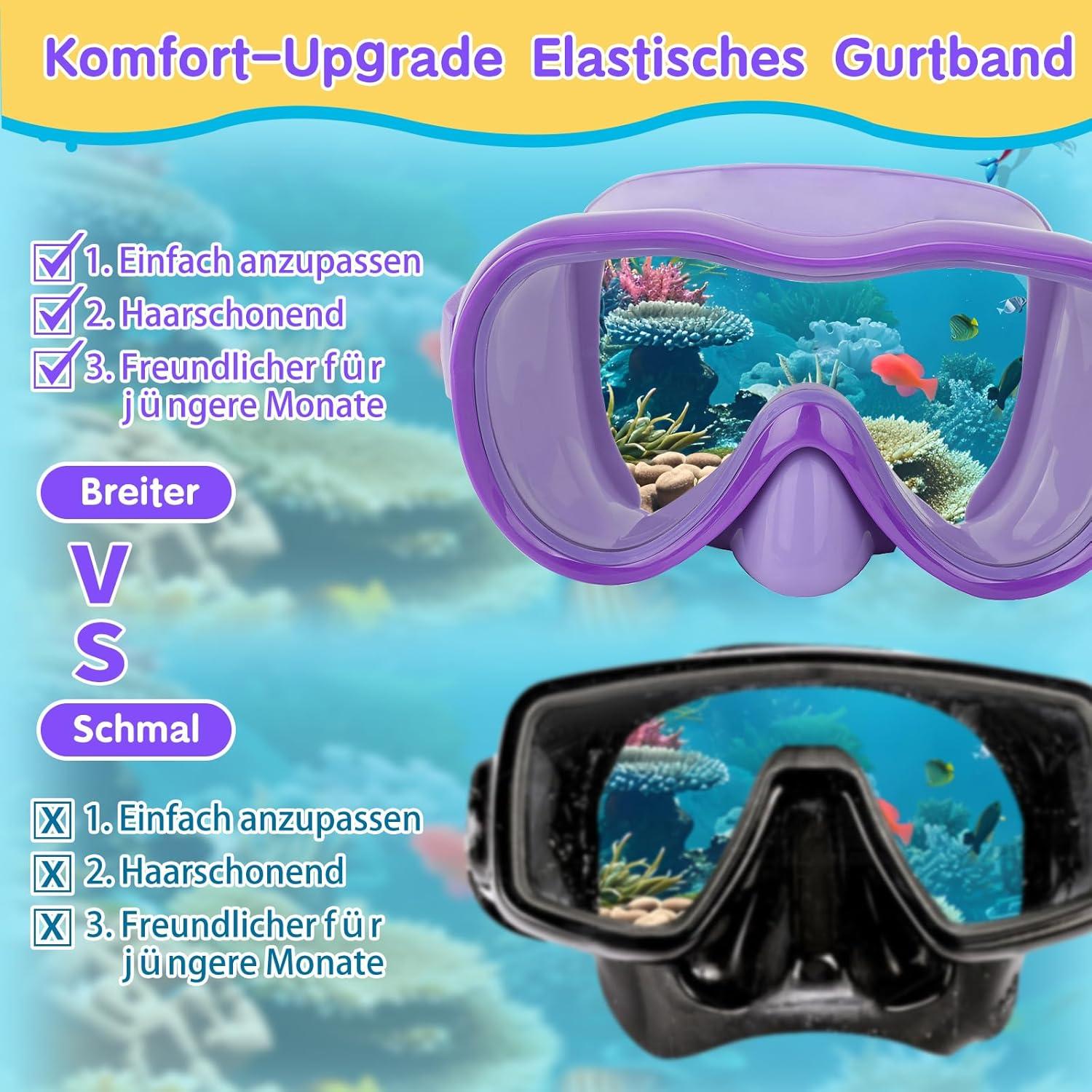 Gafas de natación para niños iGym Ms1415 con snorkel