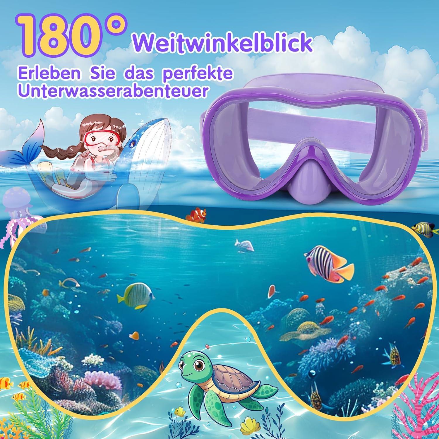 Gafas de natación para niños iGym Ms1415 con snorkel