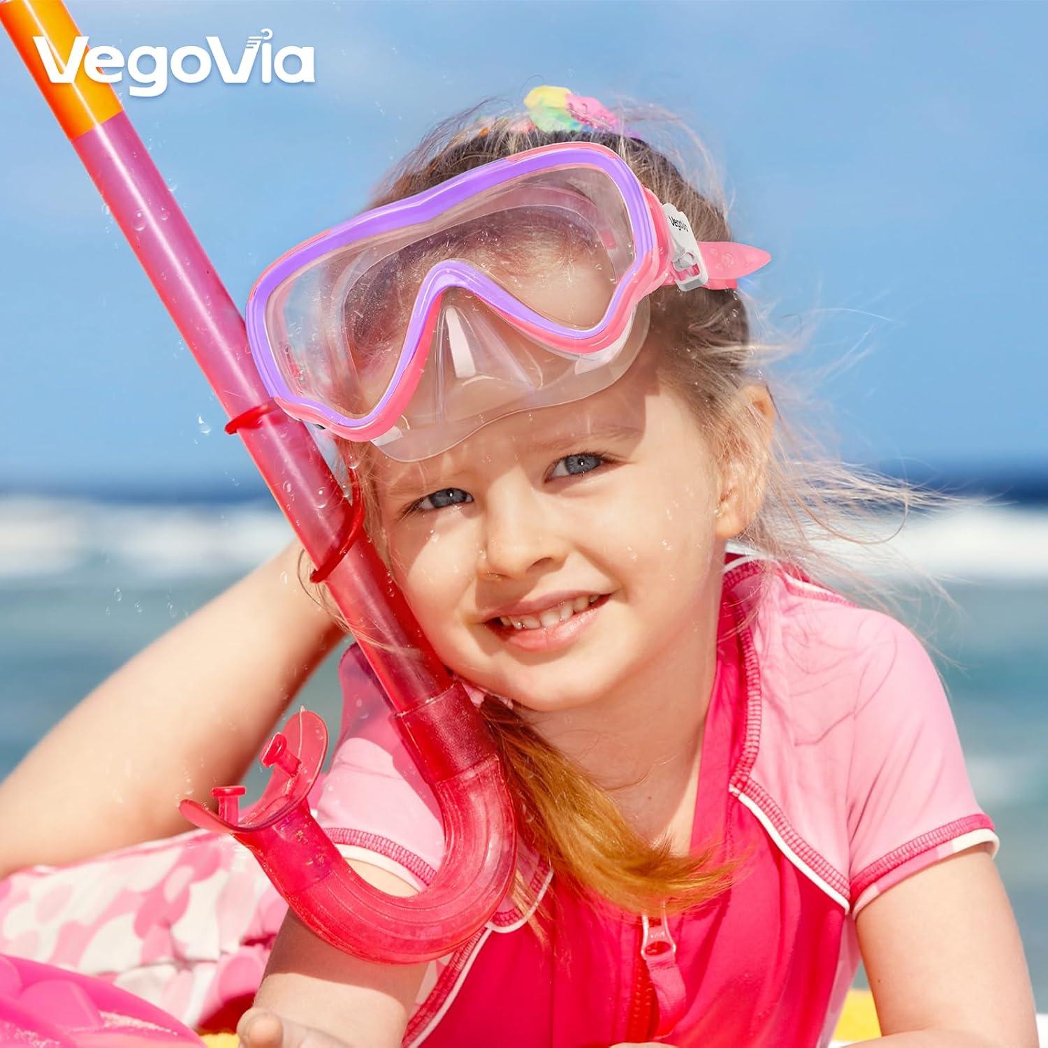 Gafas de natación VegoVia para niños 3-15 años antiempañante