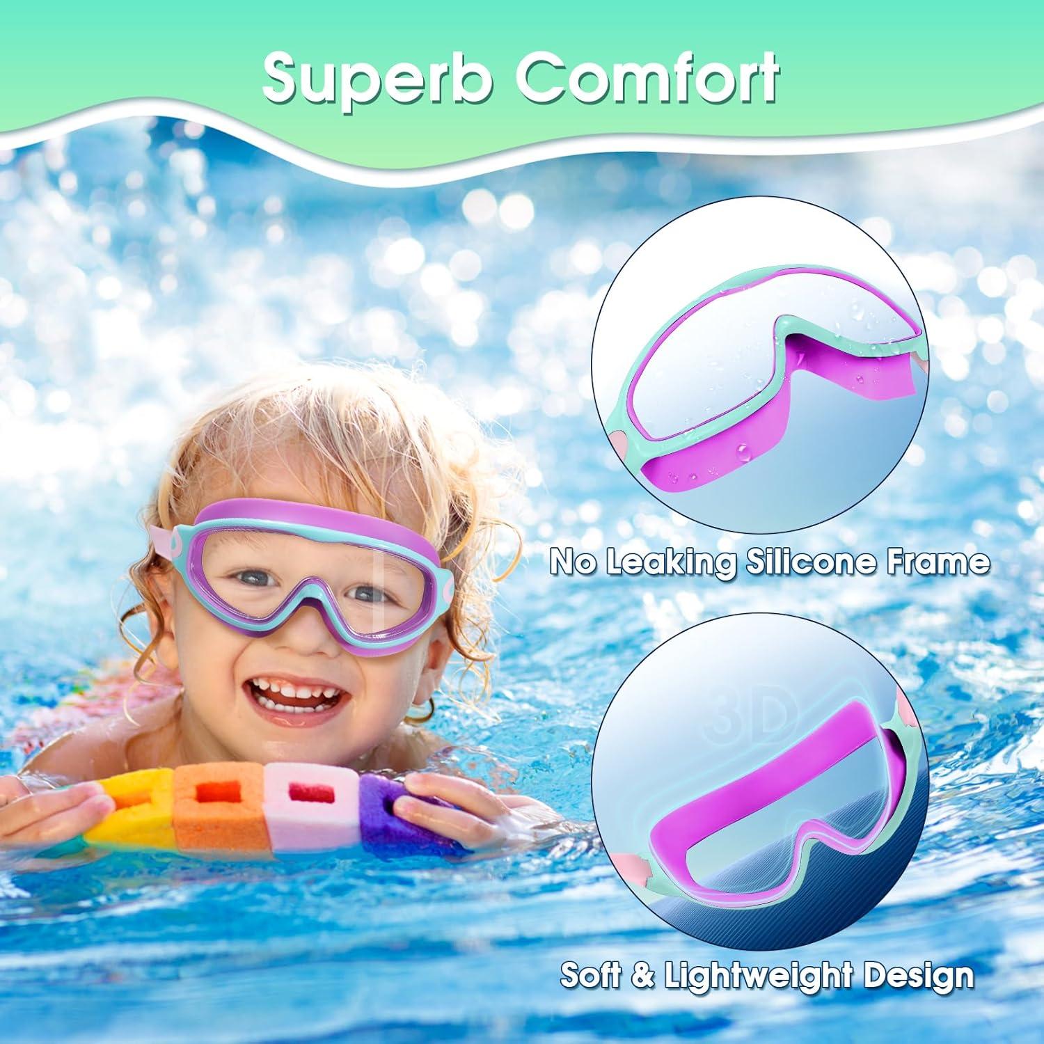 Gafas de natación para niños EverSport 2 Pack antiempañantes