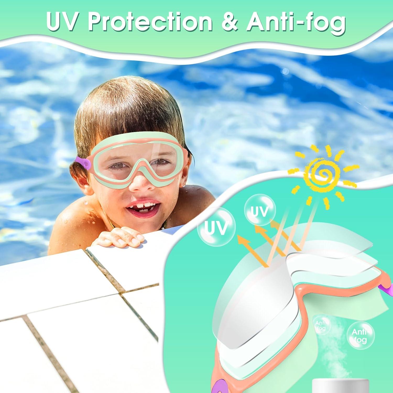 Gafas de natación para niños EverSport 2 Pack antiempañantes