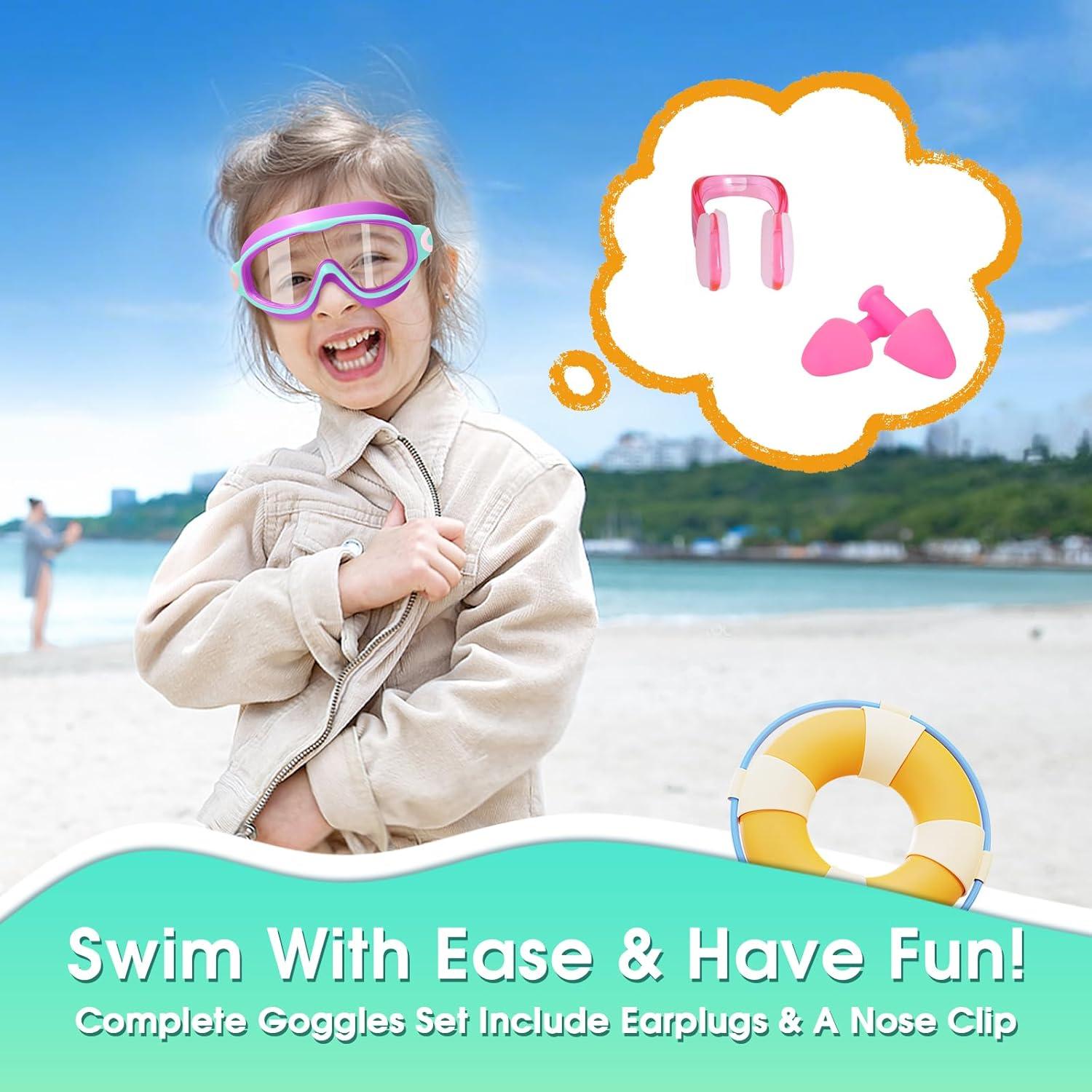 Gafas de natación para niños EverSport 2 Pack antiempañantes