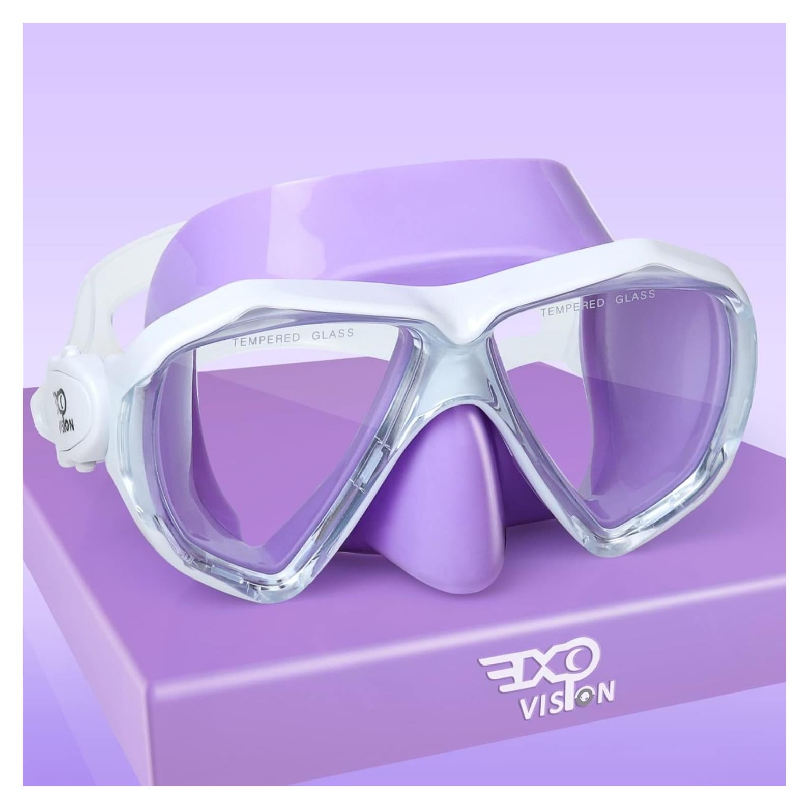 Máscara de Buceo para Niños EXP VISION EX-2700K Antivaho