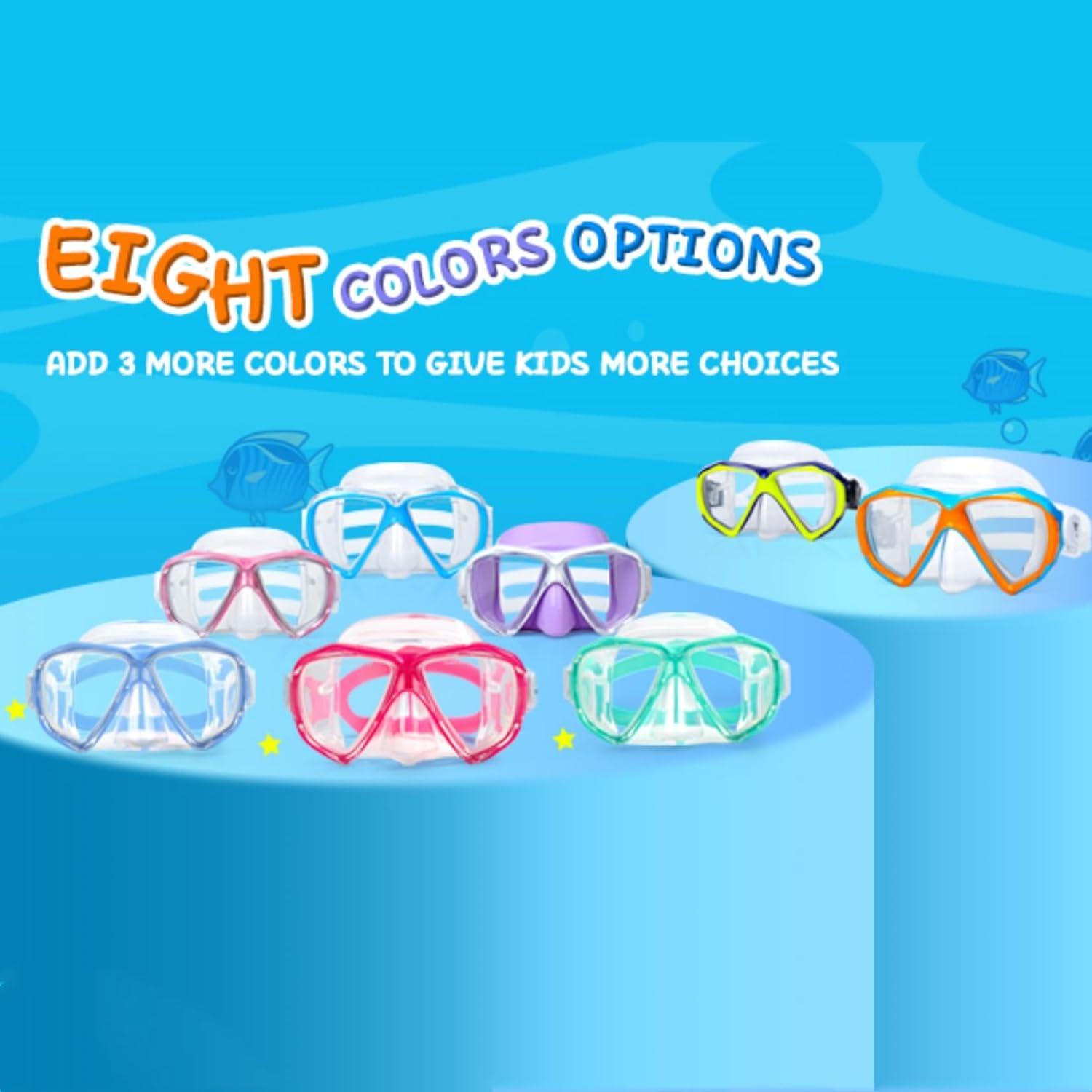 Máscara de Buceo para Niños EXP VISION EX-2700K Antivaho