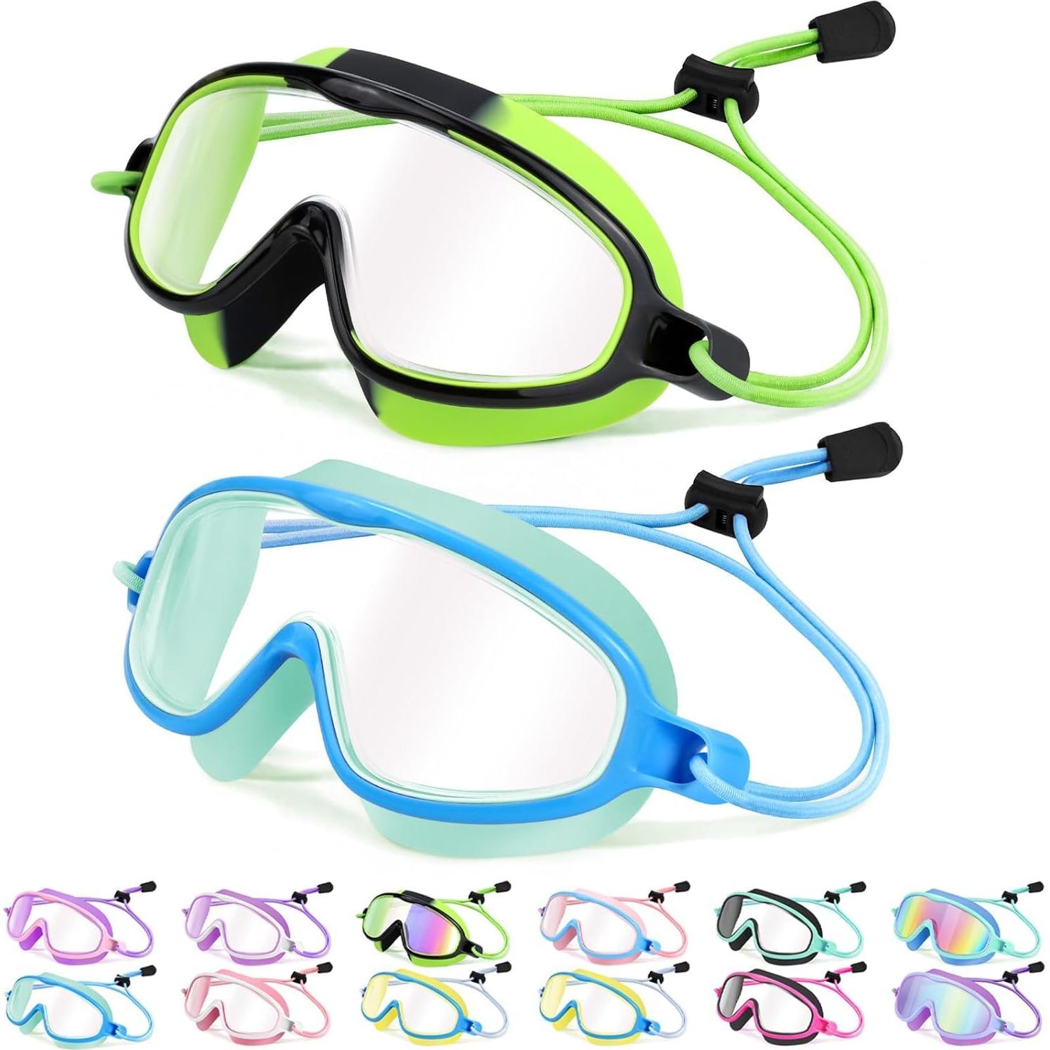 Gafas de natación Vvinca Kids antiempañante UV para niños