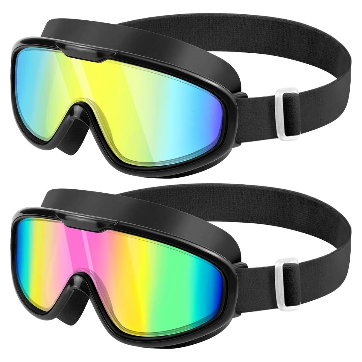 Gafas de Natación Sliwo 2 Paquetes Vista Amplia Antiempañante