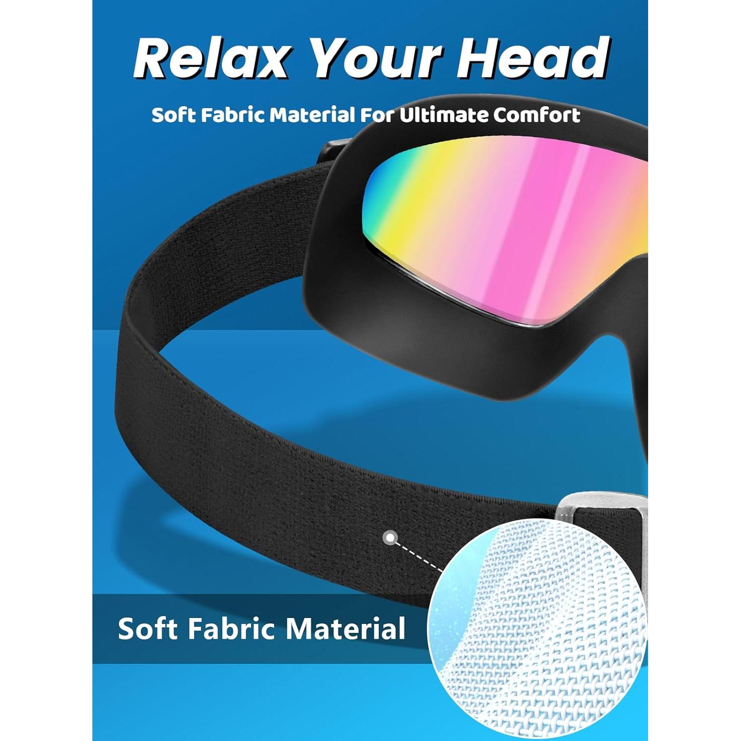 Gafas de Natación Sliwo 2 Paquetes Vista Amplia Antiempañante