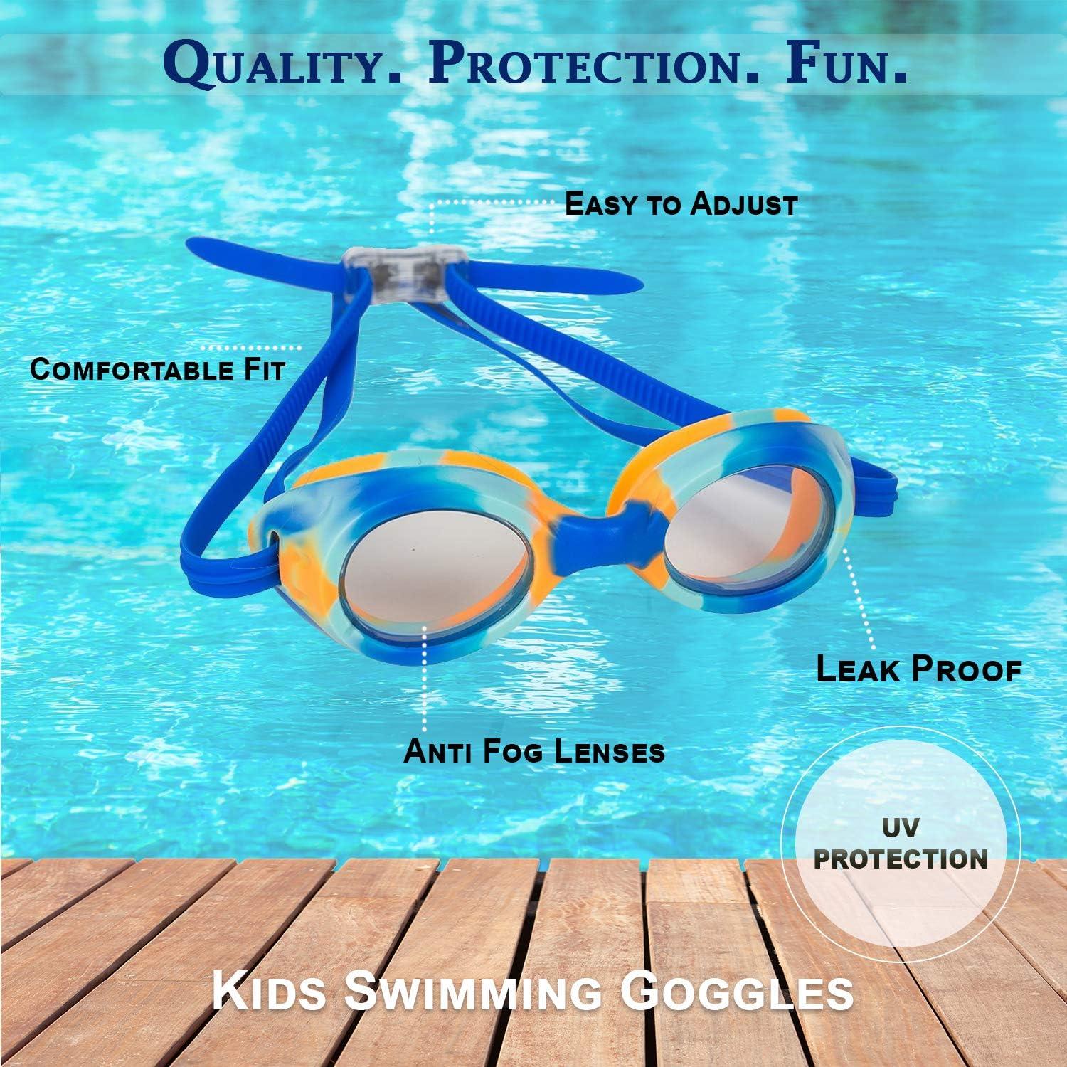 Gafas de natación Splaqua para niños - Protección UV - Talla única