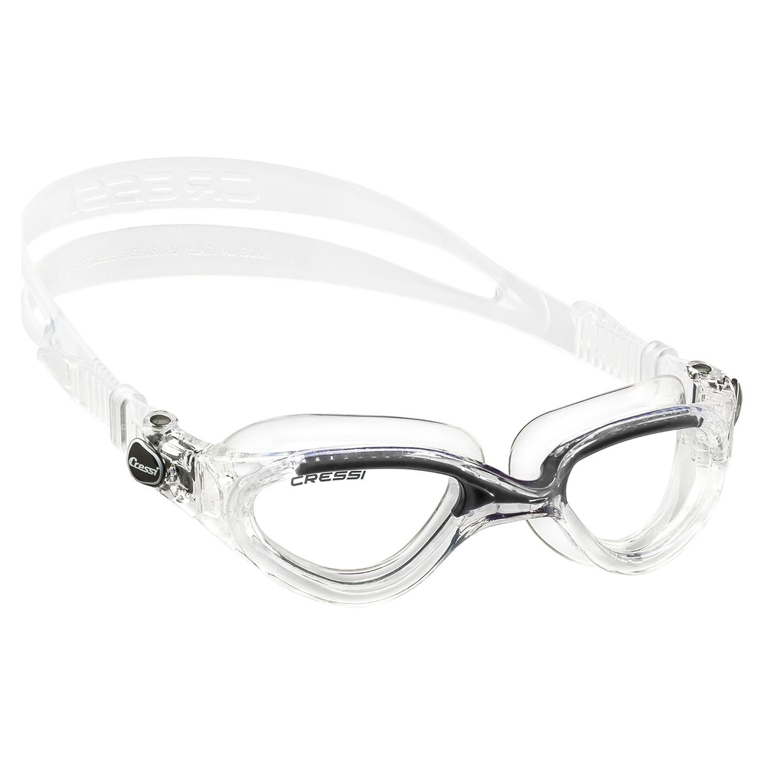 Gafas de natación Cressi Flash para adultos - Silicona, UV, Anti-vaho