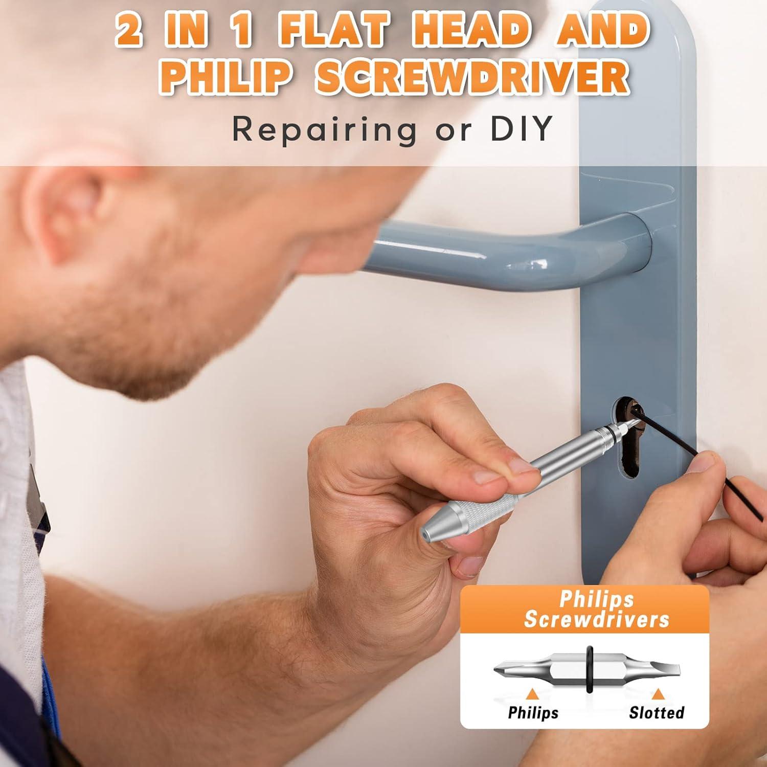 Bolígrafo Multiherramienta 9 en 1 WERMARS Plata