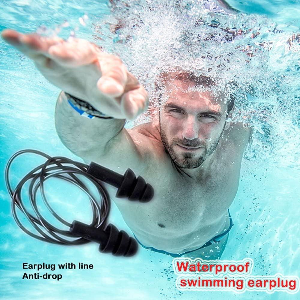 Tapones para oídos Dealsboom BD12036 4 pares silicona suave