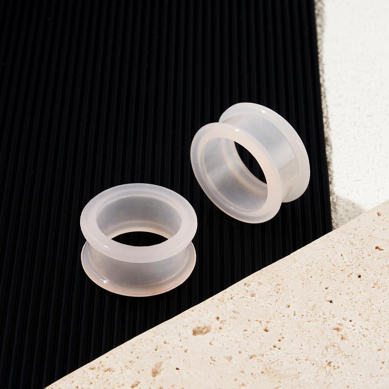 Kit de Tapones de Silicona para Orejas Longbeauty 20pcs 2g-25mm