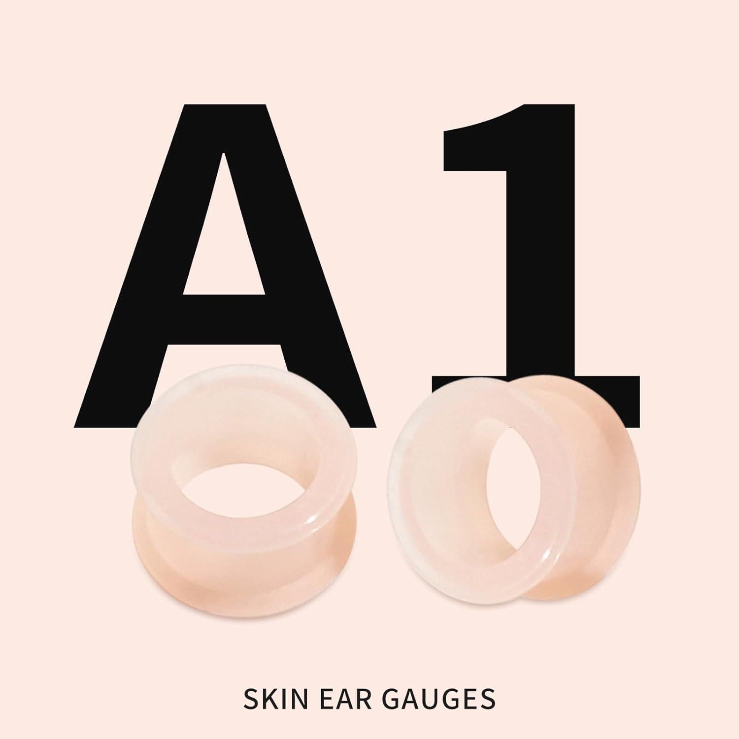 Kit de Tapones de Silicona para Orejas Longbeauty 20pcs 2g-25mm